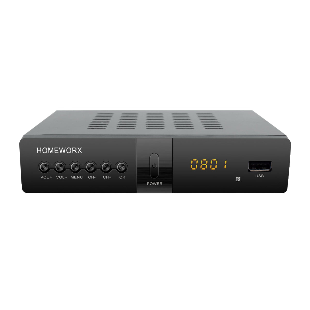 ATSC Digital Converter Box with TV Tuner TV Recording USB - Mediasonic Official Imagery - 2