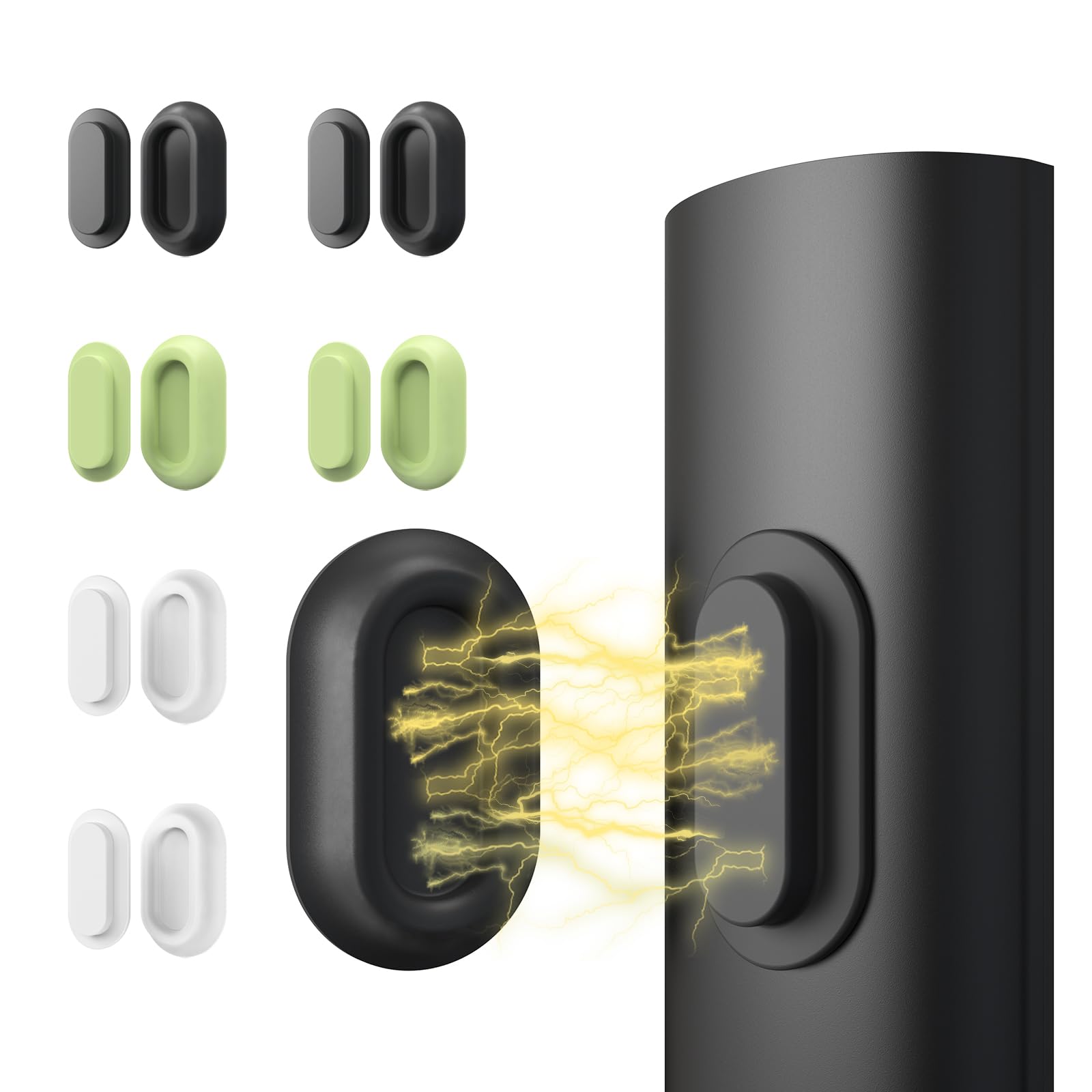 Vaszu Magnetic Silicone Remote Control Holder Wall Mount for TV F - Vaszu Official Product View 1