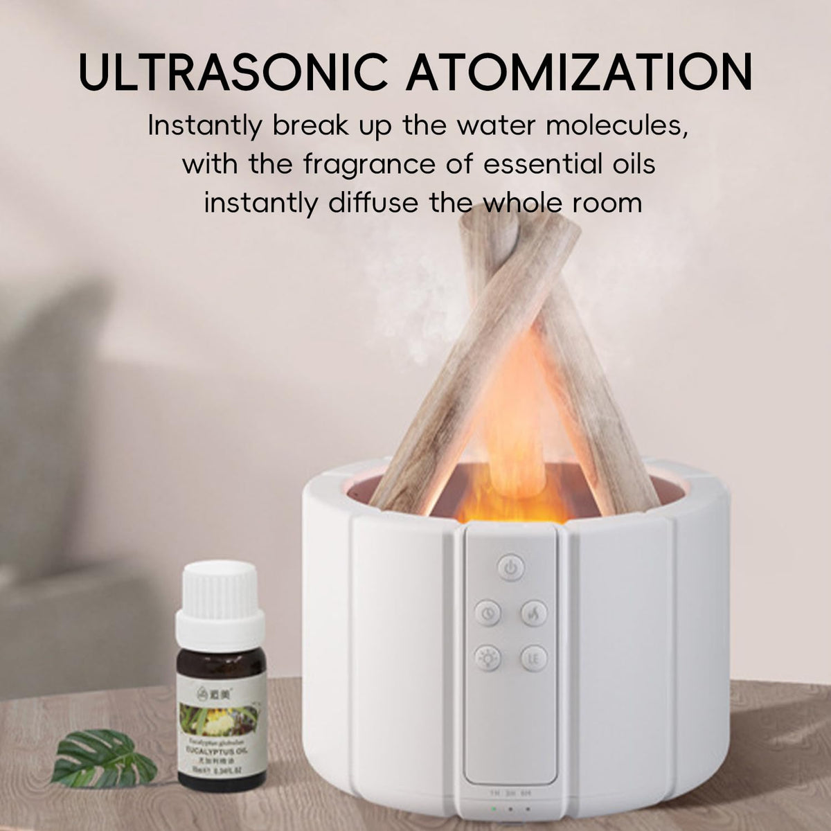 Campfire Flame Fire Diffuser Bonfire Aromatherapy Essential - Yaledi Official Imagery - 6