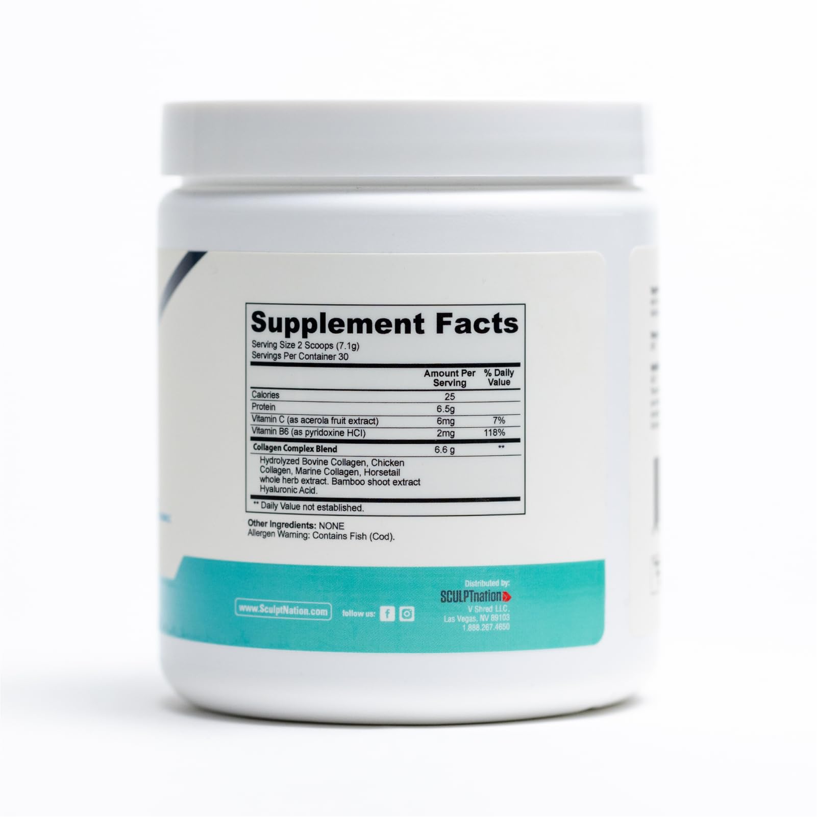Sculpt Nation by V Shred Collagen Peptides Powder - Sculpt Nation Official Imagery - 6