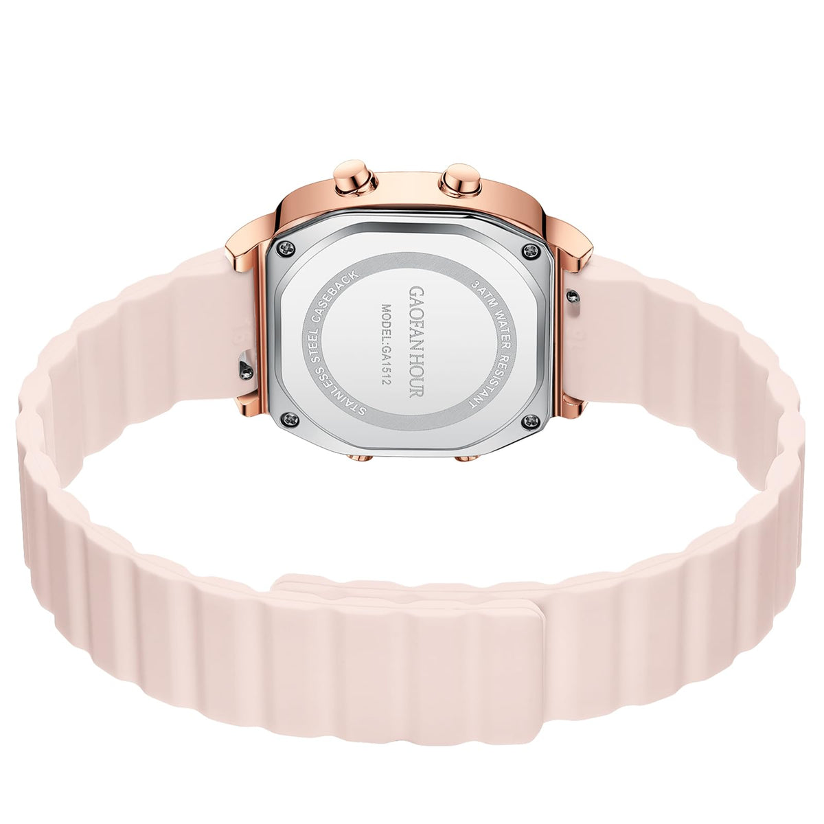 Waterproof Women s Digital Sports Watches with Alarm - GAOFAN HOUR Official Imagery - 4
