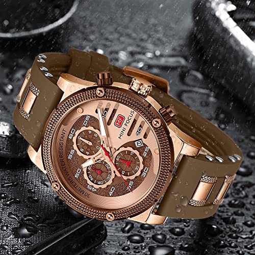 AIMES Mens Watches for Men Casual Chronograph Waterproof Sport - Product Imagery