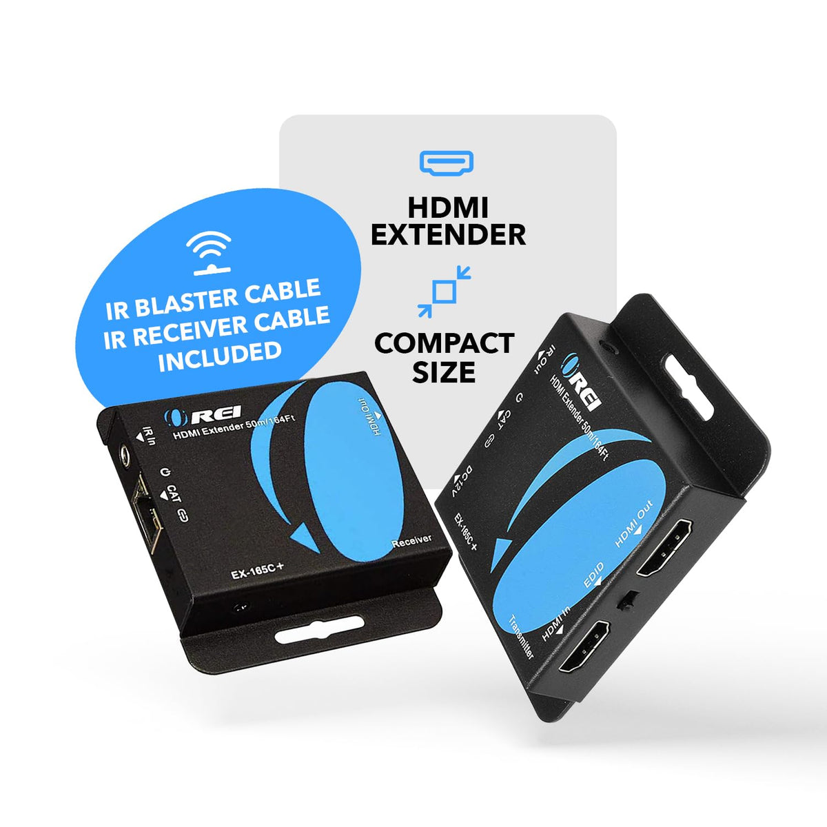 OREI HDMI Extender Over Cat6 165ft - OREI Official Imagery - 3