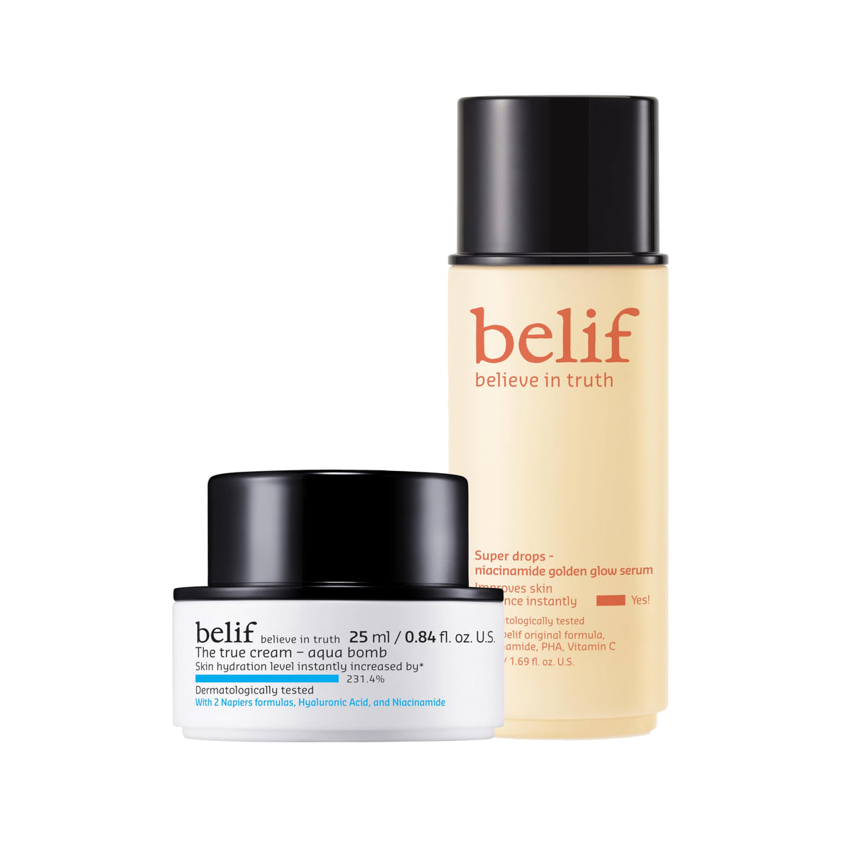 belif Glow From Within Bundle Super Drops Niacinamide - belif Official Imagery - 2