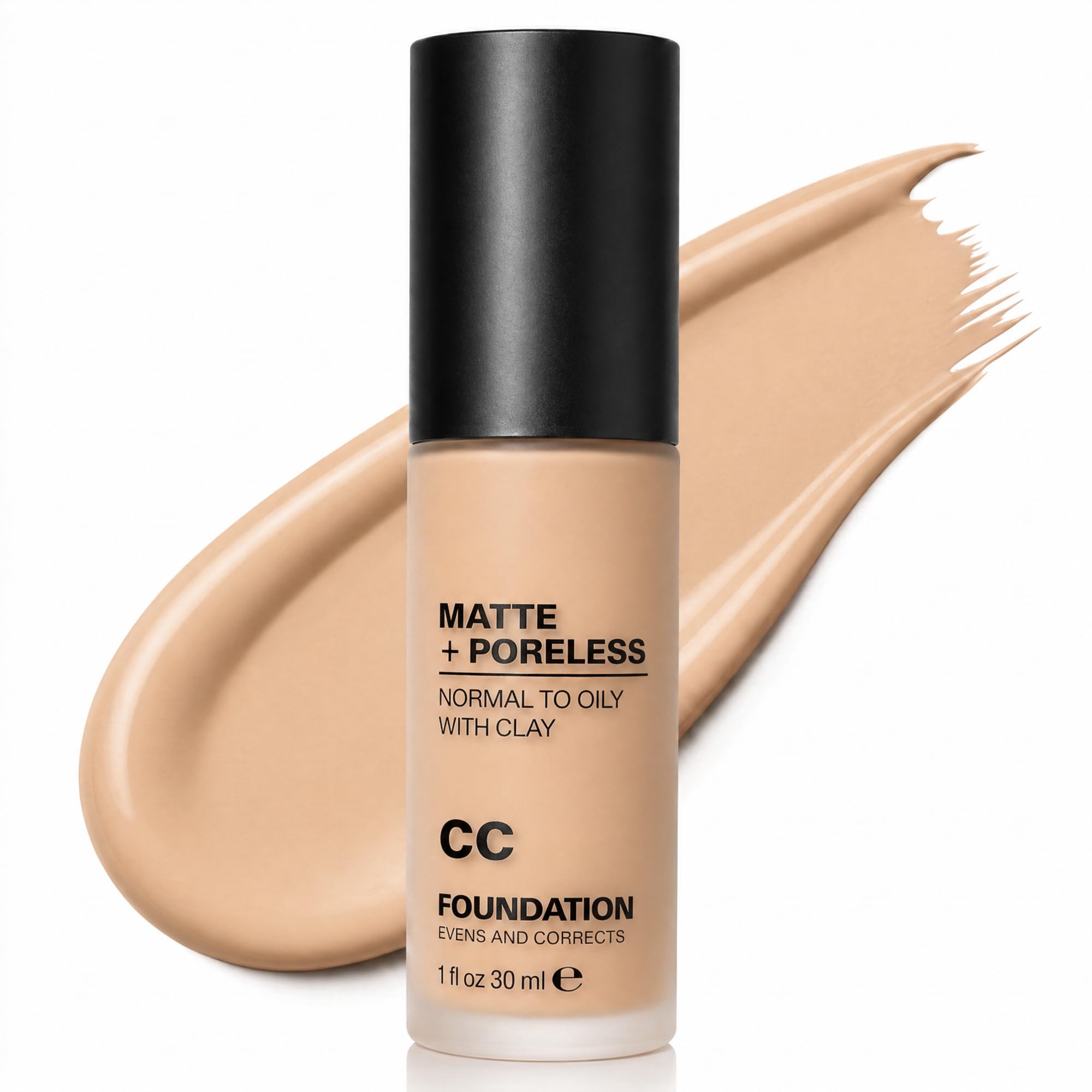 CC Cream Foundation, Flawless Matte Concealer Oil Control Color - MyTend