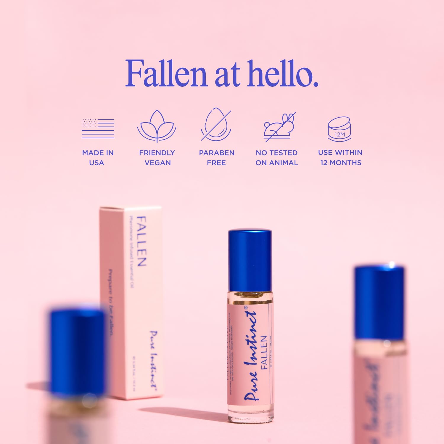 Pure Instinct FALLEN Roll-On The Original Pheromone Infused Body Oil P - View 7