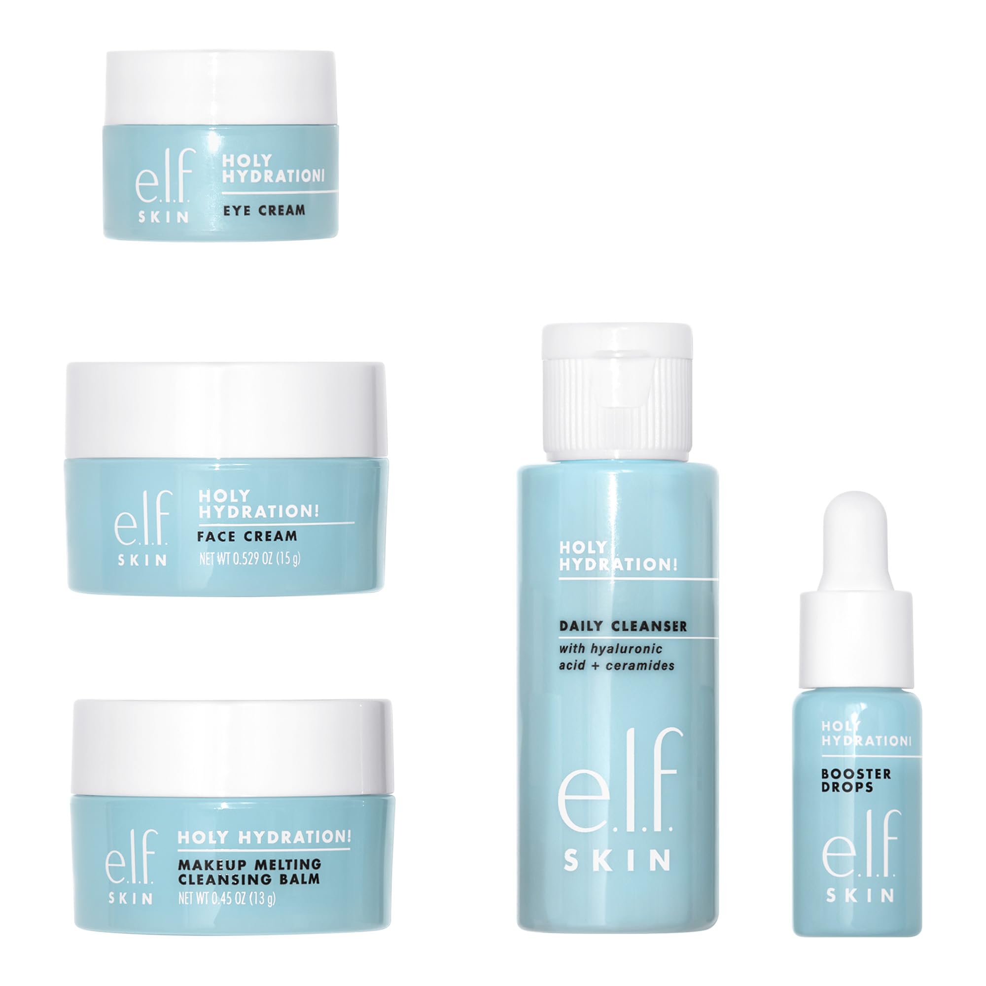 e.l.f. SKIN Holy Hydration! Hydrated Ever After Skincare Mini Kit, Cle - View 4