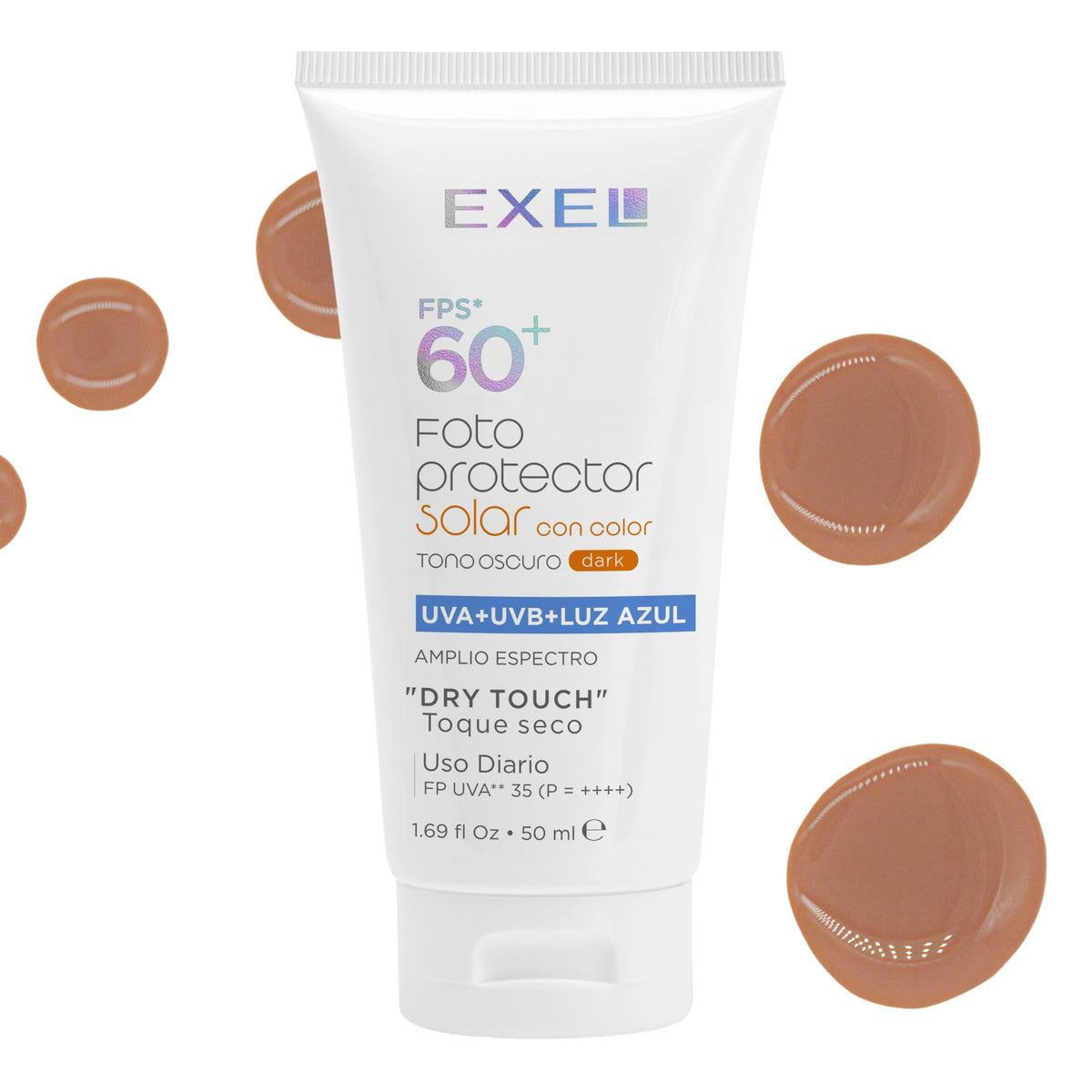 SPF 60 Facial Sunscreen UVA UVB Blue Light Protection - EXEL Official Imagery - 7
