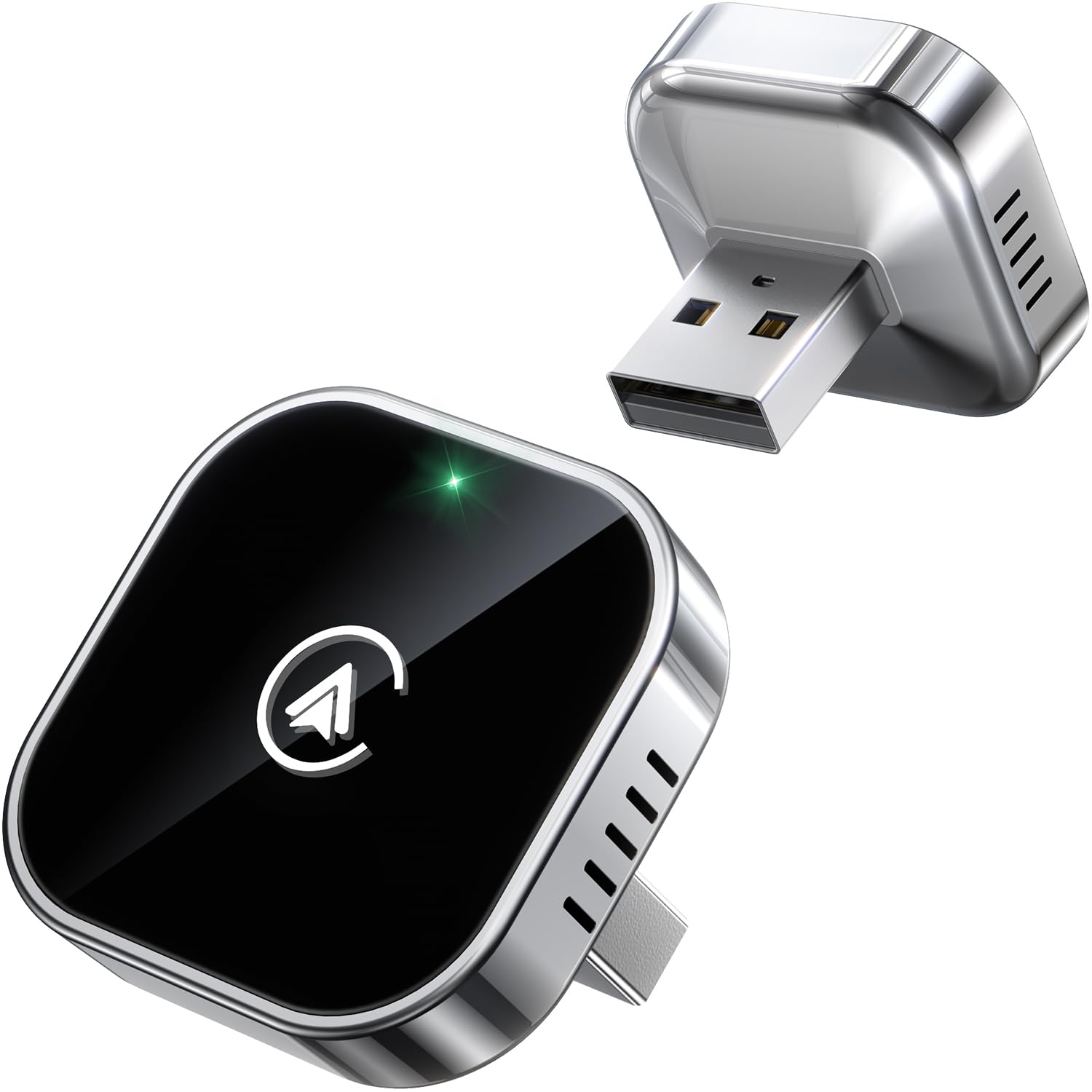 Teeran 2 in 1 Wireless CarPlay and Android Auto Adapter - Teeran Official Product View 1