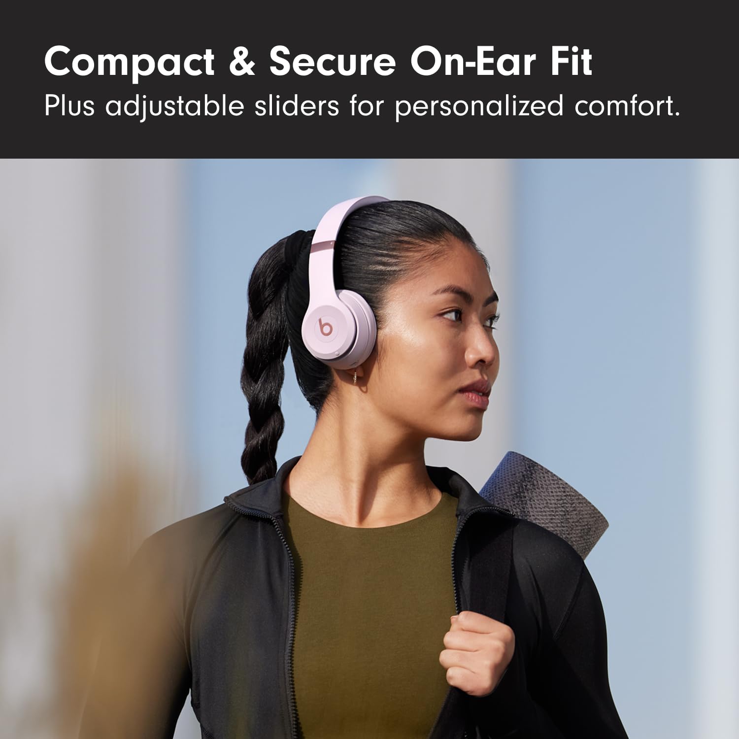 Beats Solo 4 - Wireless On-Ear Bluetooth Headphones, Up to 50-Hou - Beats Official Product View 3