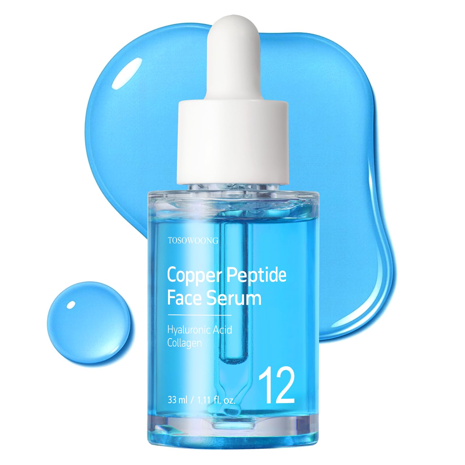 TOSOWOONG Copper Peptide Face Serum, Anti-Aging for Fine Lines, - TOSOWOONG