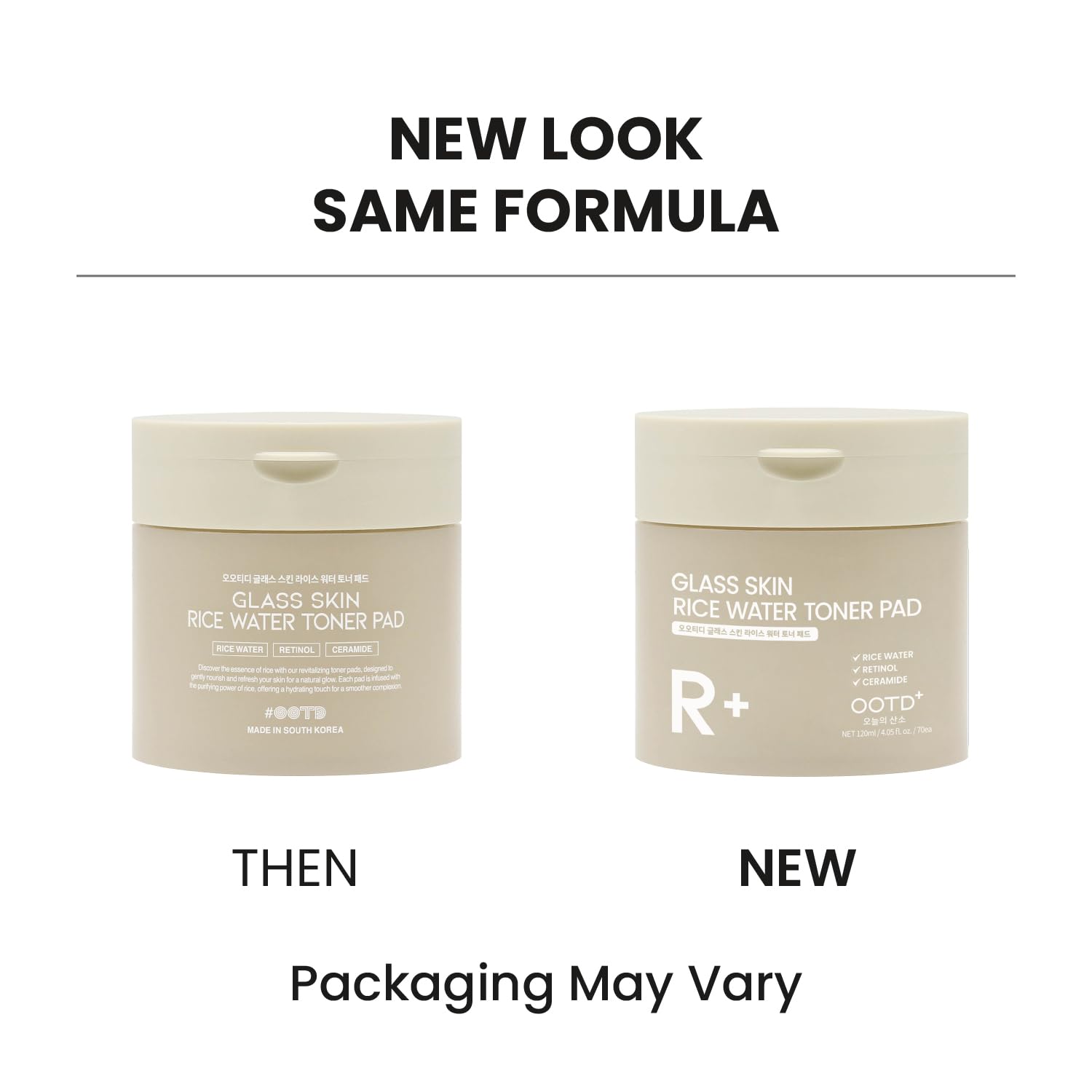 OOTD Rice Water Toner Pads for Glass Skin 70 Pads - #OOTD Official Imagery - 4