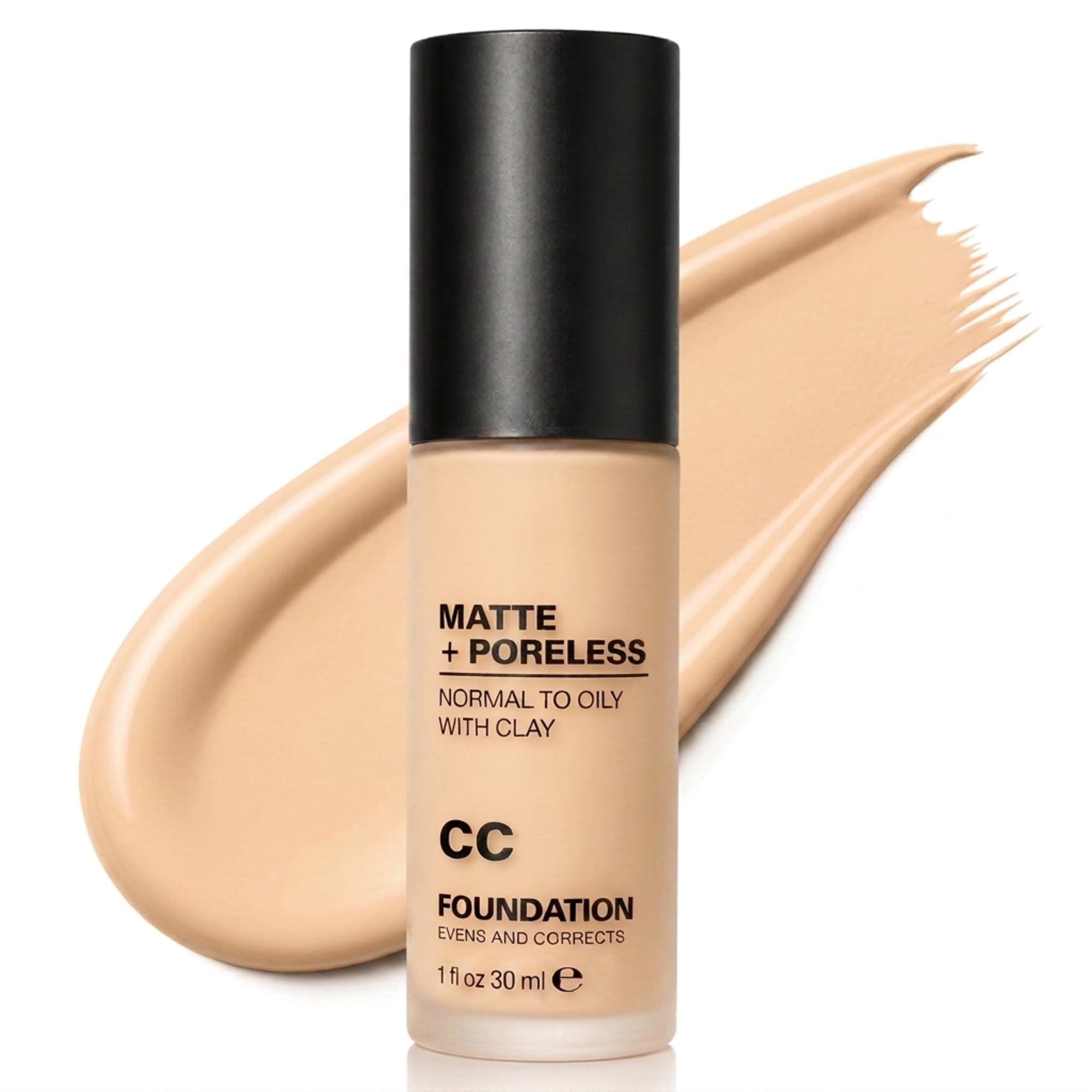 CC Cream Foundation, Flawless Matte Concealer Oil Control Color - MyTend