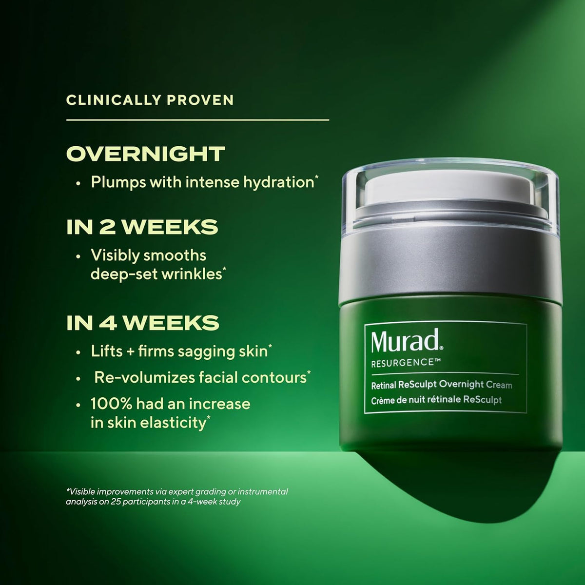 Murad Retinal ReSculpt Overnight Cream - Premium Selection Official Imagery - 3