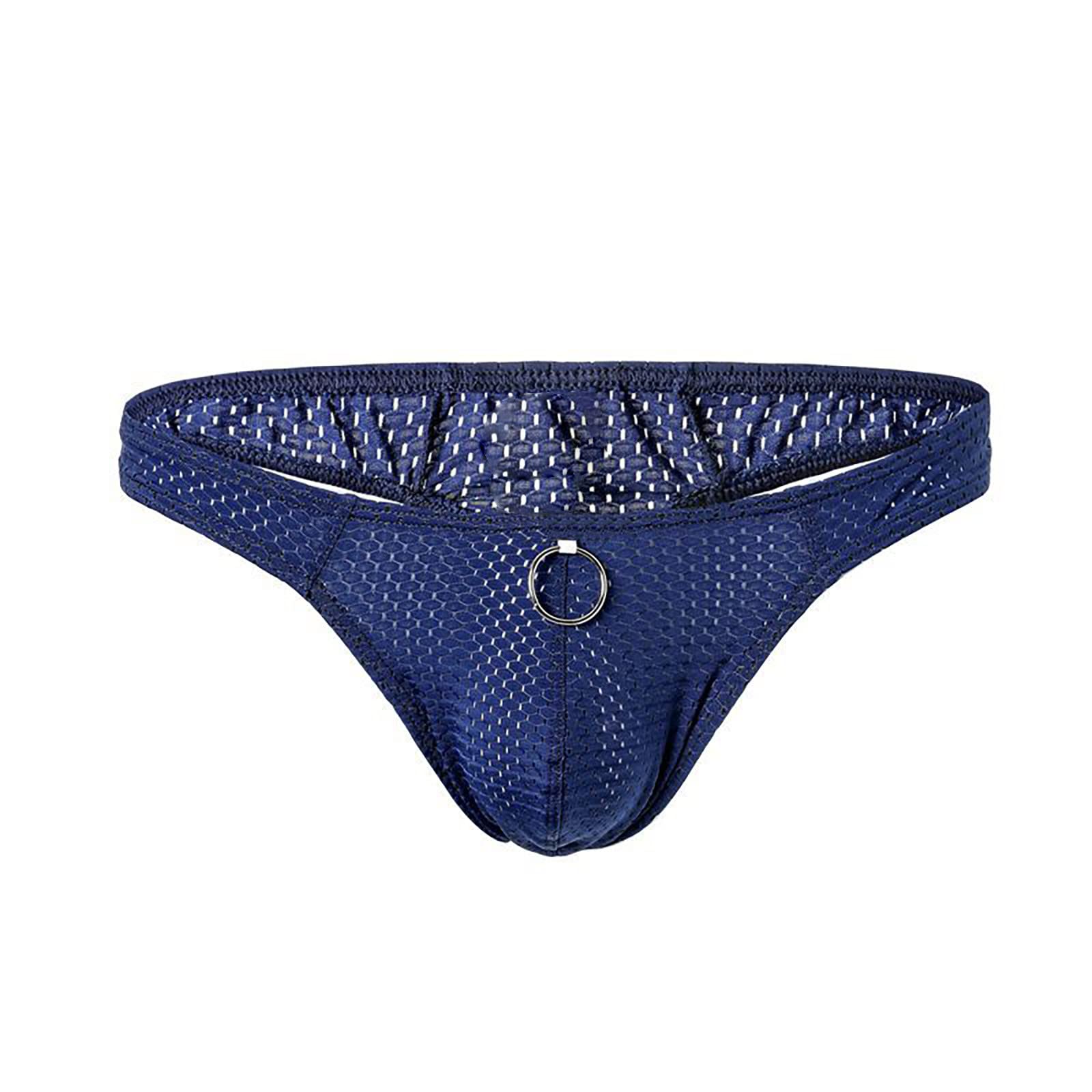 Mens Breathable Briefs with O Ring Mesh Moisture Wicking Underwear Spo - View 9