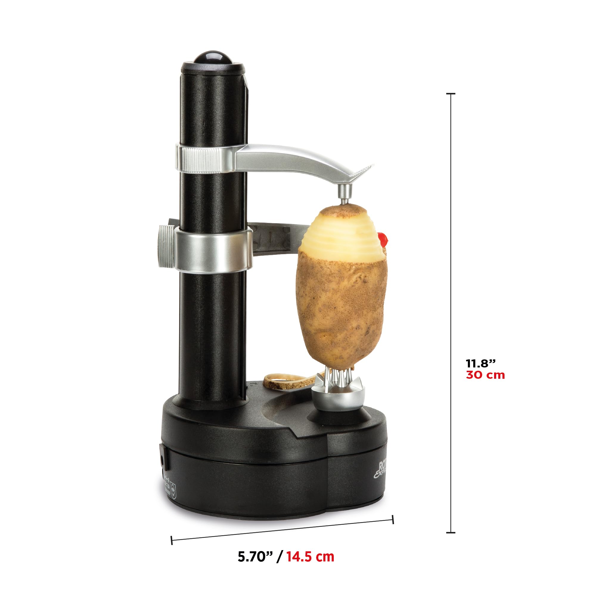 Starfrit Rotato Express Electric Peeler for Potatoes, Fruits & Ve by Starfrit - Angle View 2