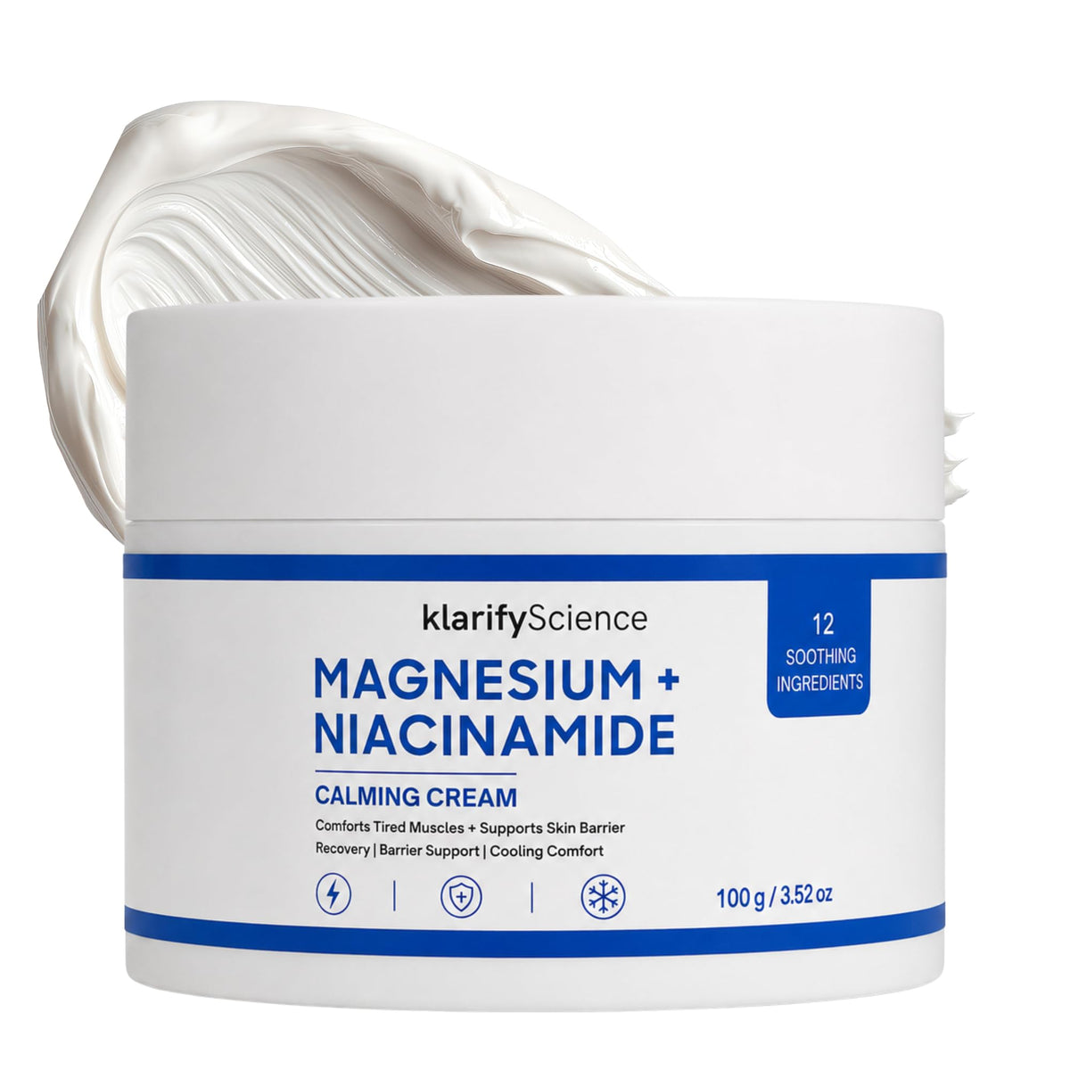 Magnesium Niacinamide Relief Cream - klarifyScience Official Imagery - 2
