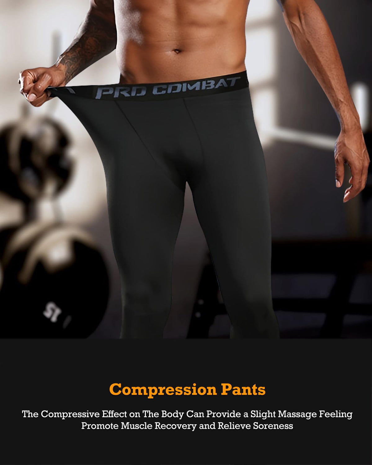 5PCS Gym Clothes for Men Workout Sets Compression Shirt - BOOMCOOL Official Imagery - 6
