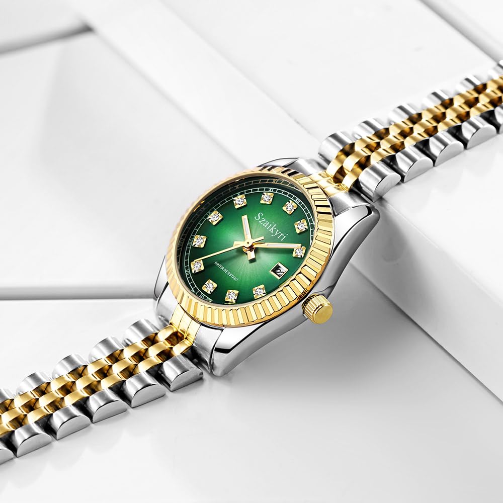 Szaikyri Classic Watch for Women with Solid Stainless Steel - Szaikyri Official Imagery - 4