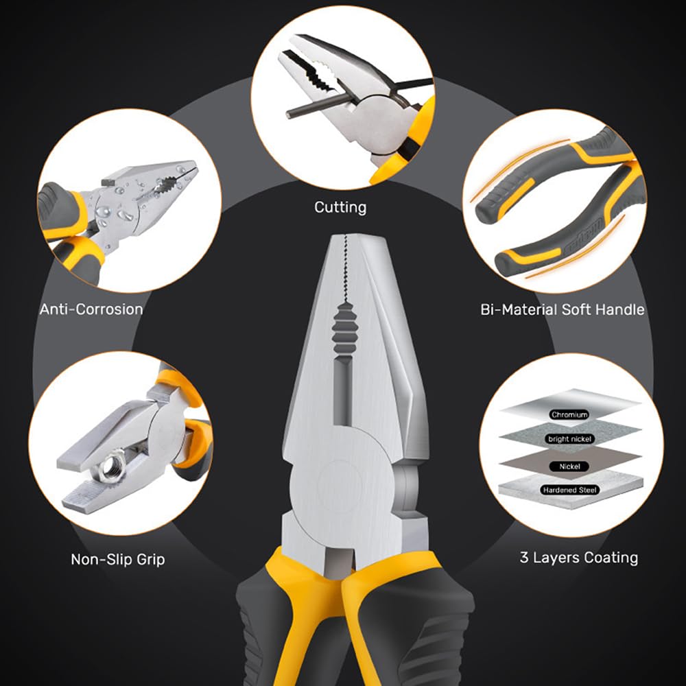 HUIOP Household Tool Kit 59 PCS DIY Household Tool Kit - HUIOP Official Imagery - 3