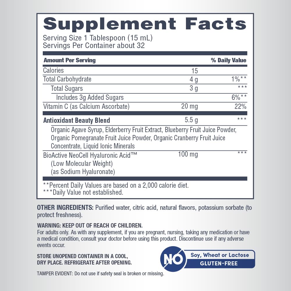 NeoCell Liquid Hyaluronic Acid - NeoCell Official Imagery - 5