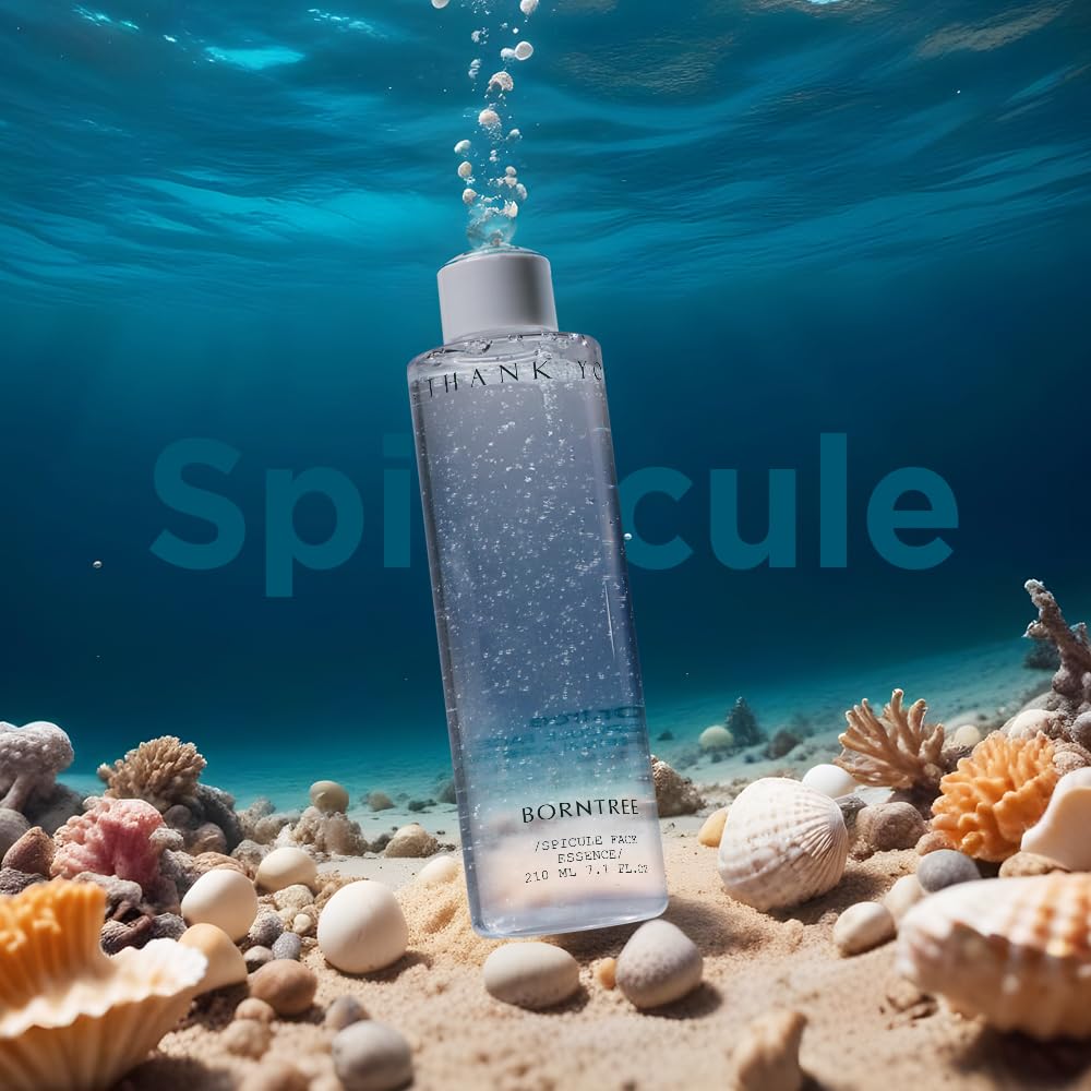 Spicule Face Essence 7 1 fl oz with Panthenol and Jeju - BORNTREE Official Imagery - 4