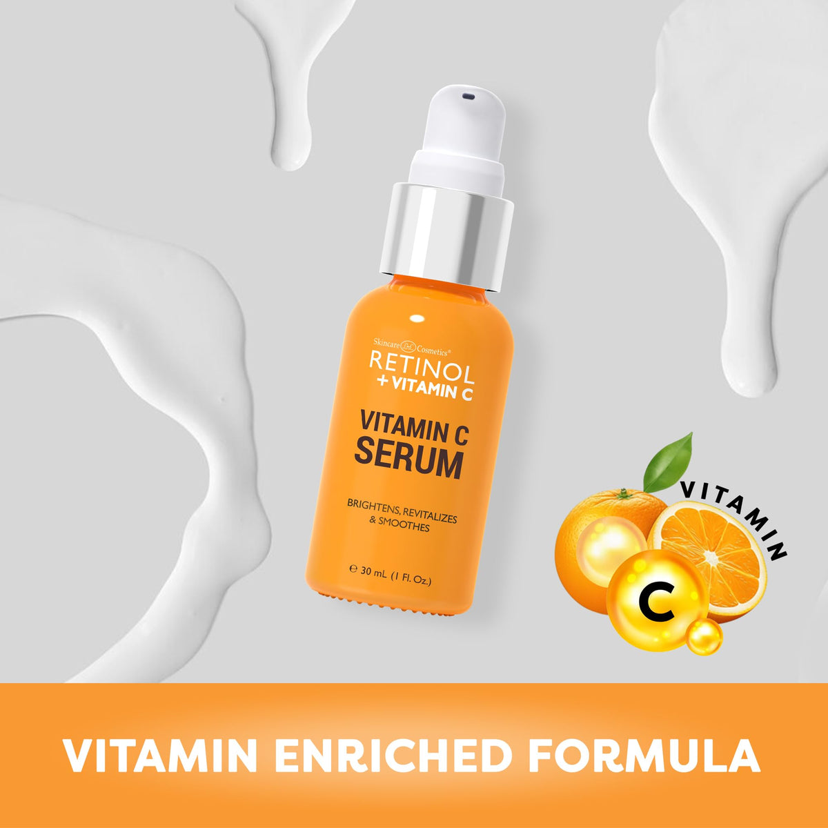 LIVAURA Retinol Vitamin C Face Serum - Retinol Official Imagery - 7