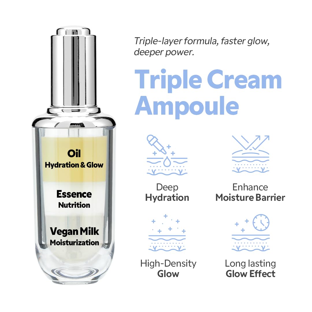 TIRTIR Ceramic Milk Ampoule (1.35 Fl Oz) - TIRTIR