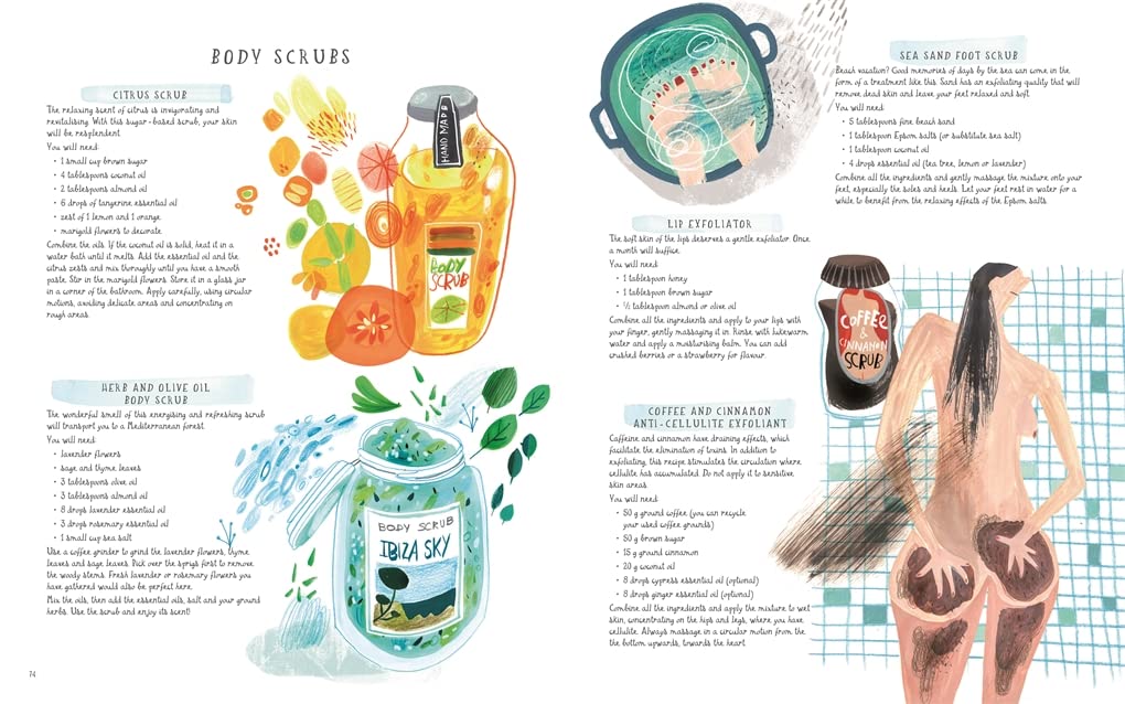 Organic Beauty An Illustrated Guide to Making Your Own - by               
		   Maru Godas     
       			(Author) 
       	             Format: Hardcover Official Imagery - 8