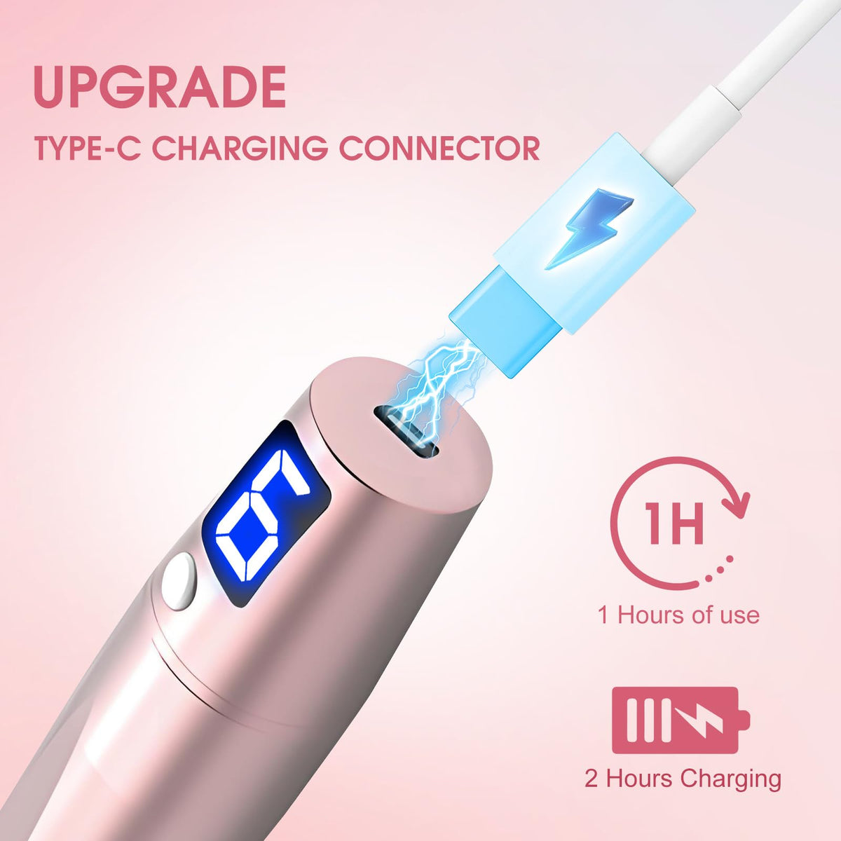 Microneedle Derma Roller for Skin 0 25mm Microneedling Pen - Goanpebl Official Imagery - 4