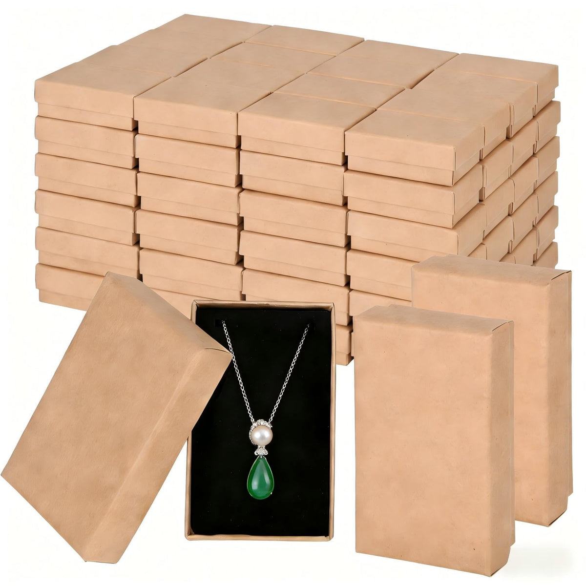 FUPMILPHRANX 96 Pack Jewelry Gift Boxes with Lids Small - FUPMILPHRANX Official Imagery - 2