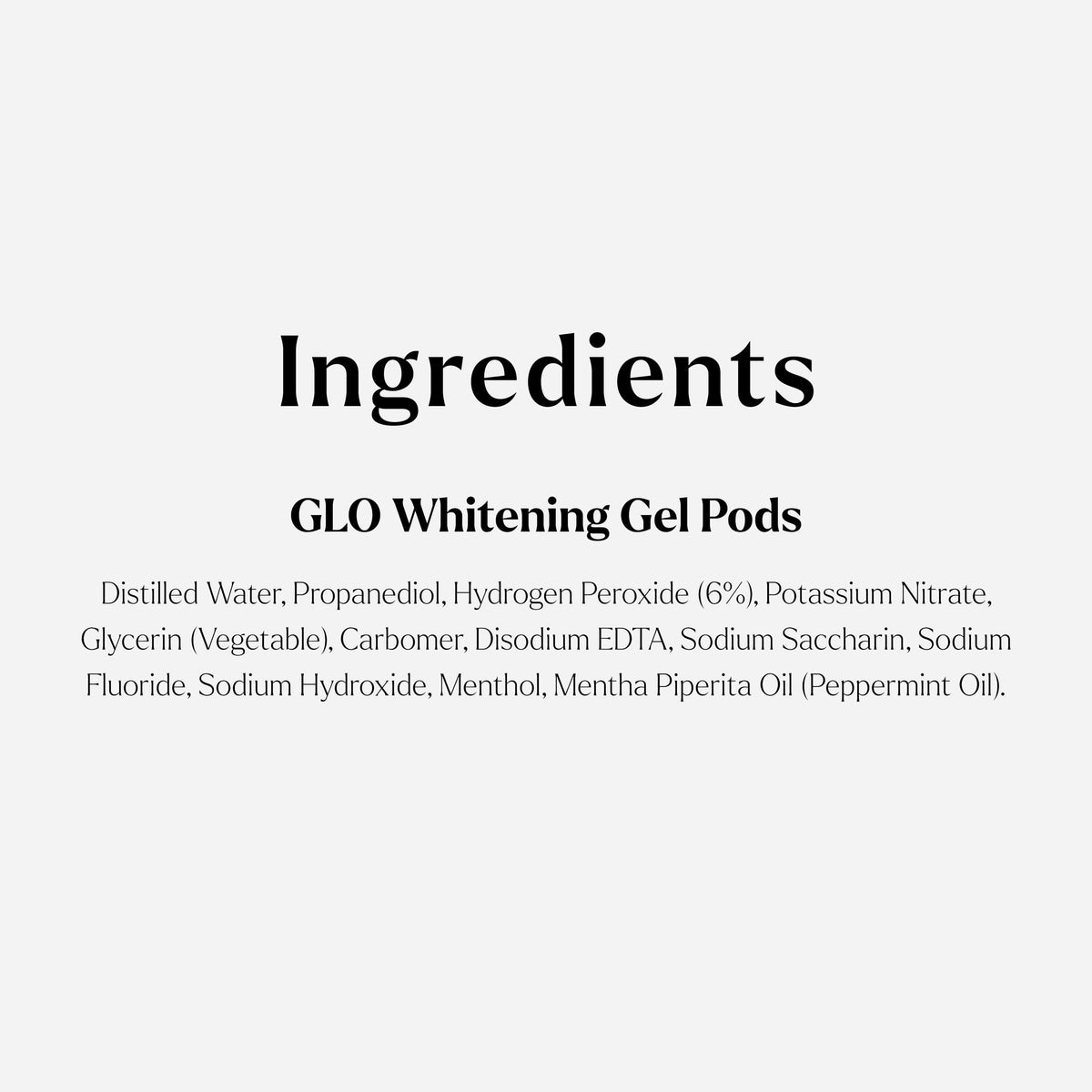 GLO Science Teeth Whitening Gel 6 Hydrogen Peroxide - Glo Official Imagery - 8