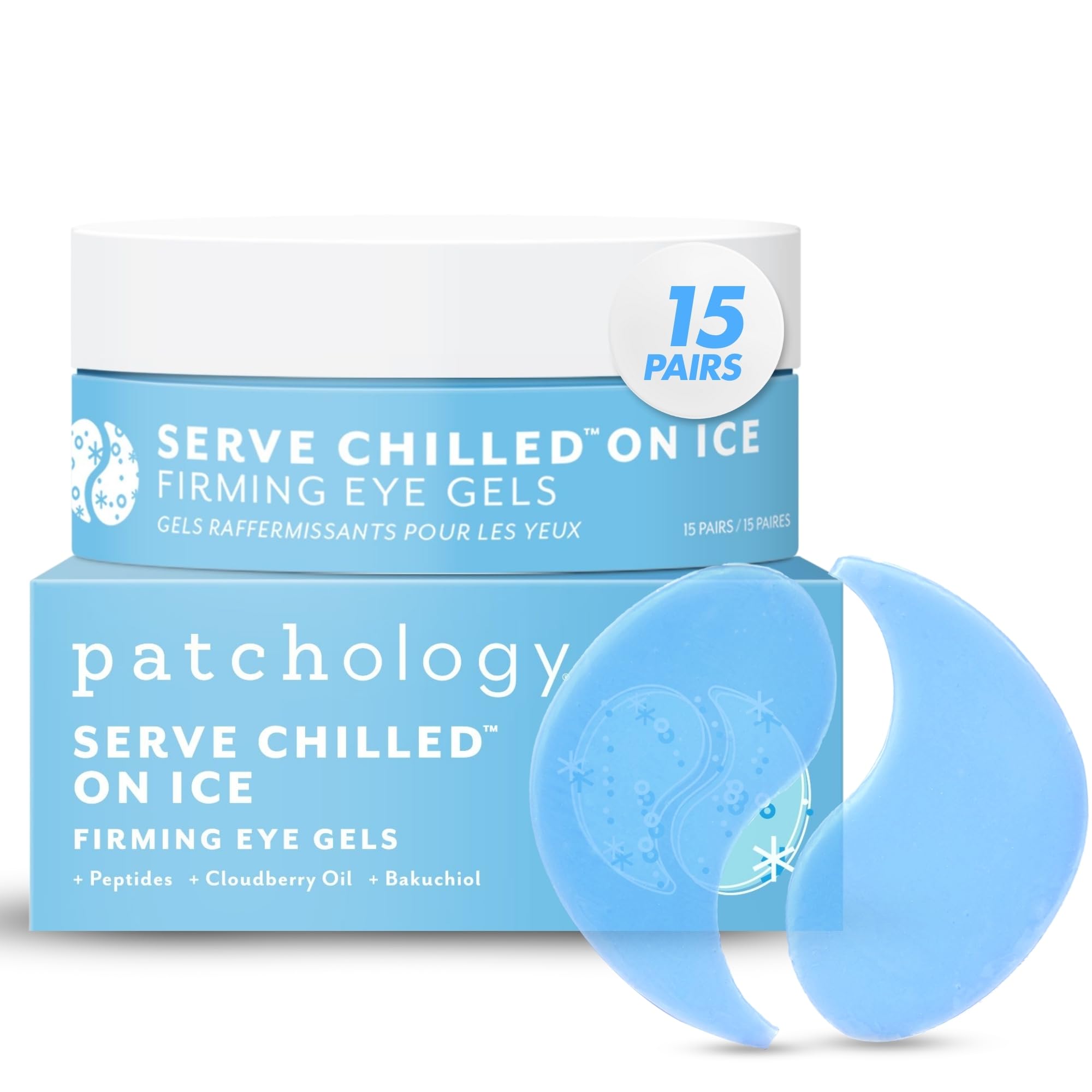 Patchology On Ice Cooling Blue Under Eye Patches for Puffy - Patchology Official Imagery - 2