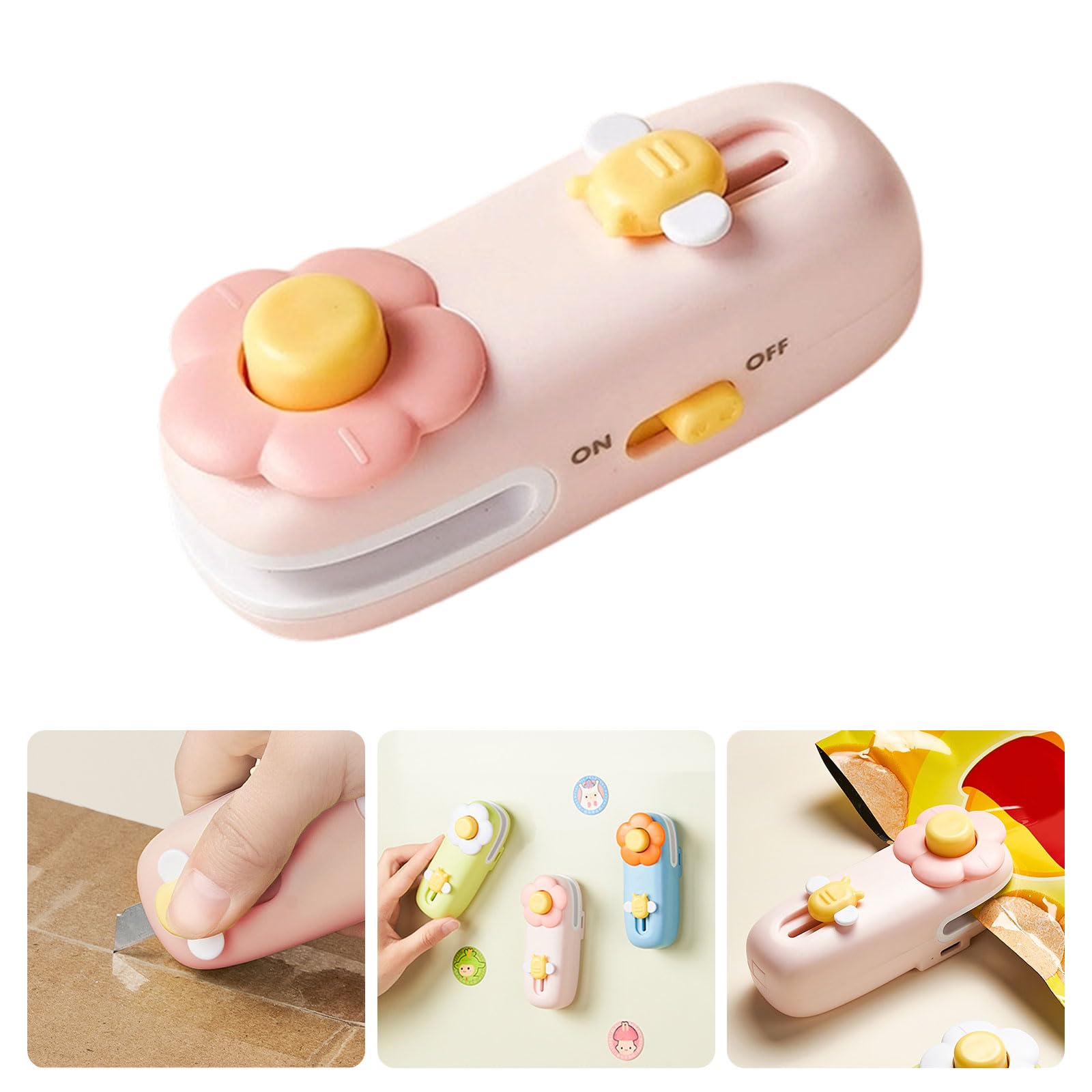 PakaLife 2026 New Mini Bag Sealer and Cutter, 2-in-1 Heat Sealer for C - View 2