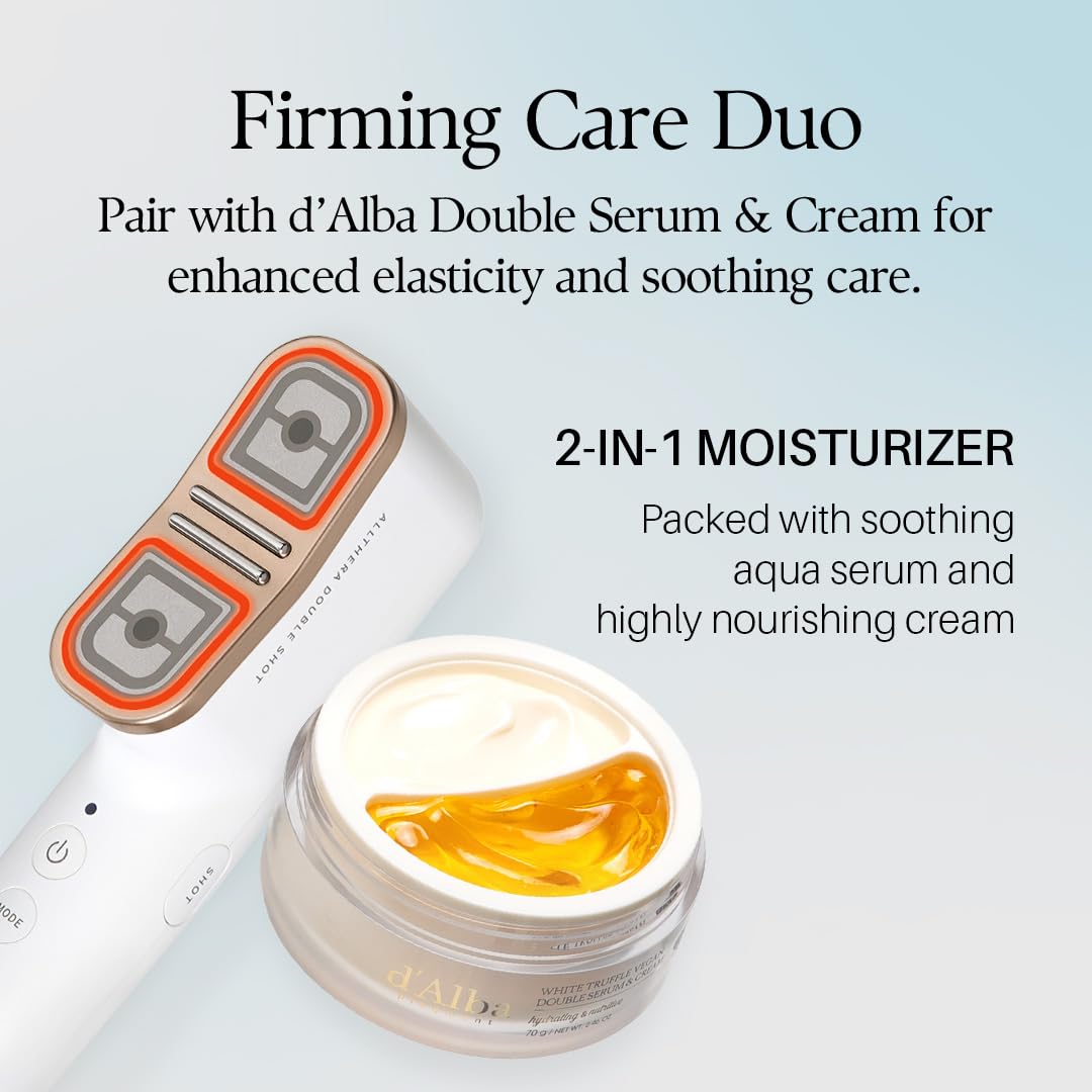 d'Alba Allthera Double Shot 3-Mode Facial & Body Massager