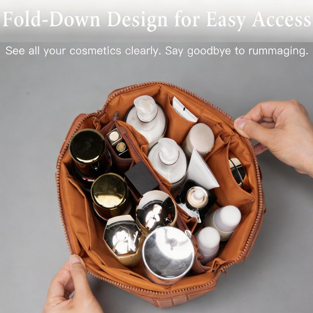 Travel Makeup Bag for Women - Loisdaro Official Imagery - 8