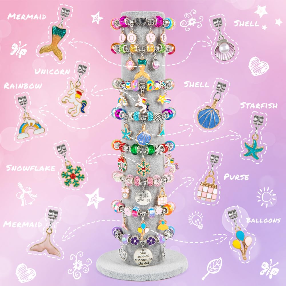 Sofier Jewelry Bracelet Making Kit for DIY Beads Charms Set - Sofier Official Imagery - 3