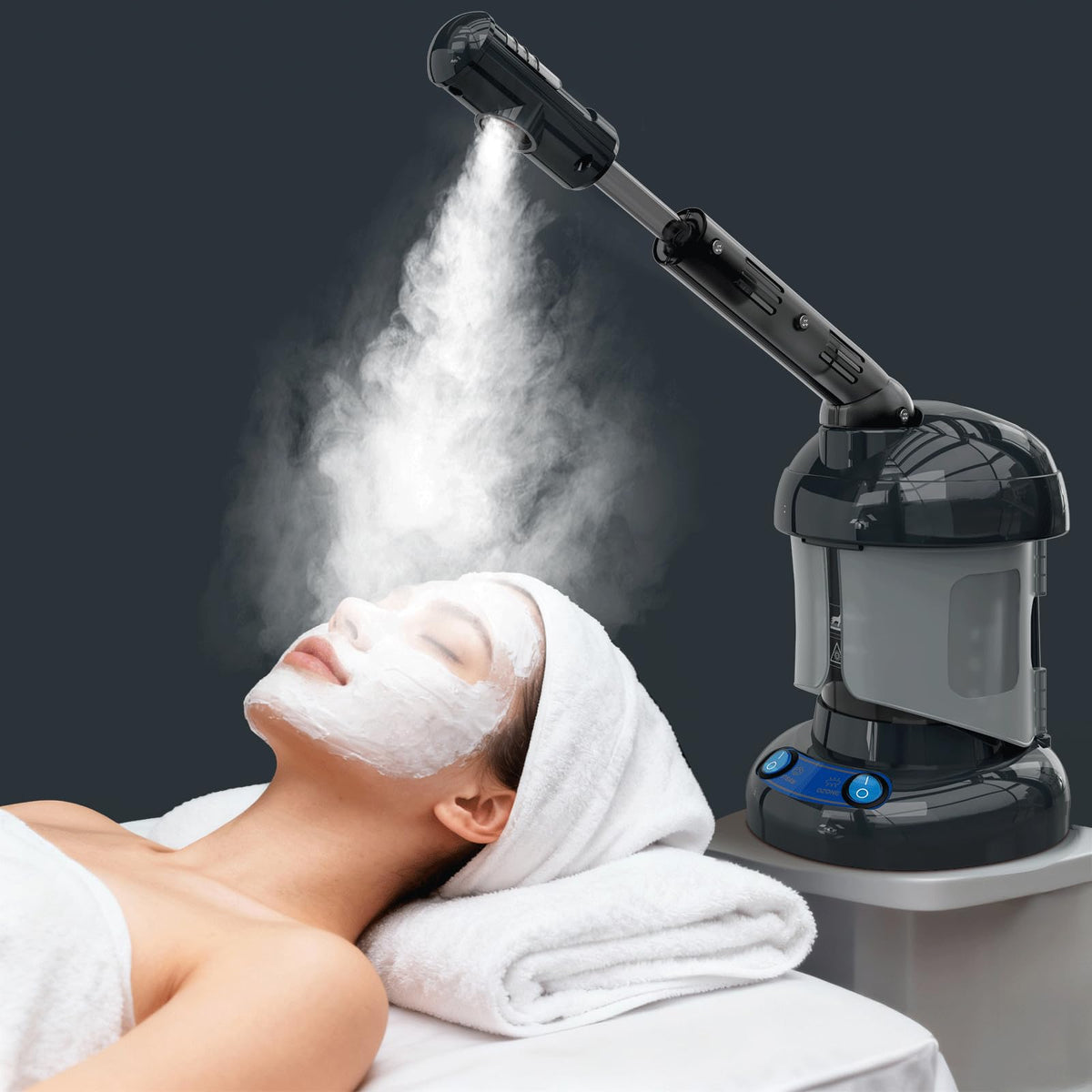 Facial Steamer Nano Ionic Ozone Face Steamer for Home Salon - Kingsteam Official Imagery - 2