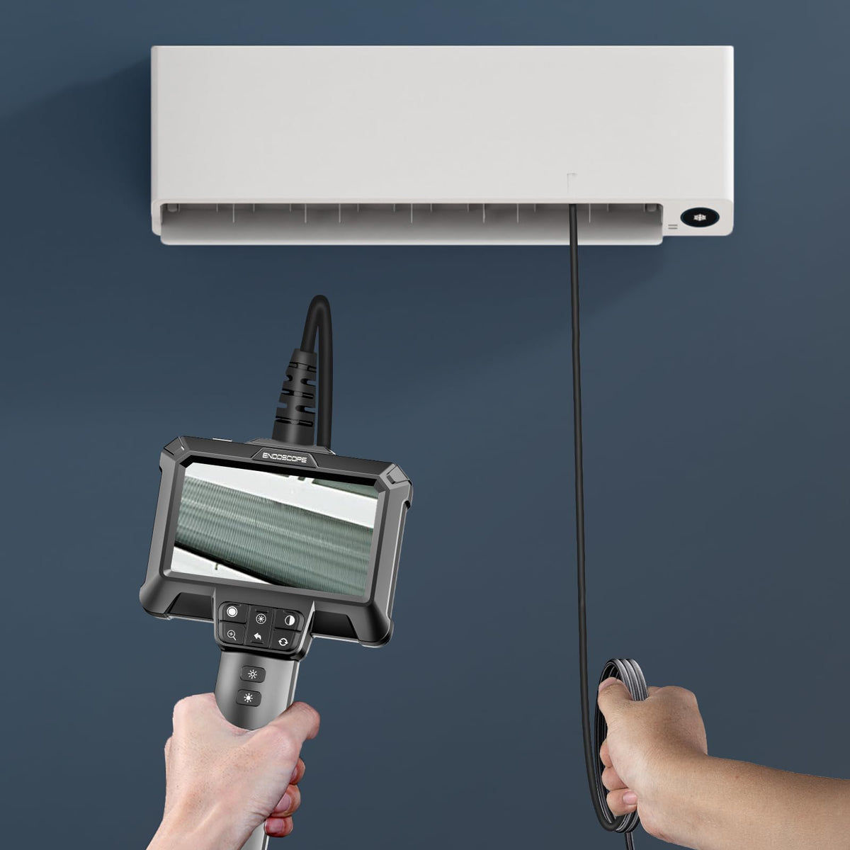 Endoscope Camera with Light for Drain Pipe Plumbing Mechanic - WINWEND Official Imagery - 8
