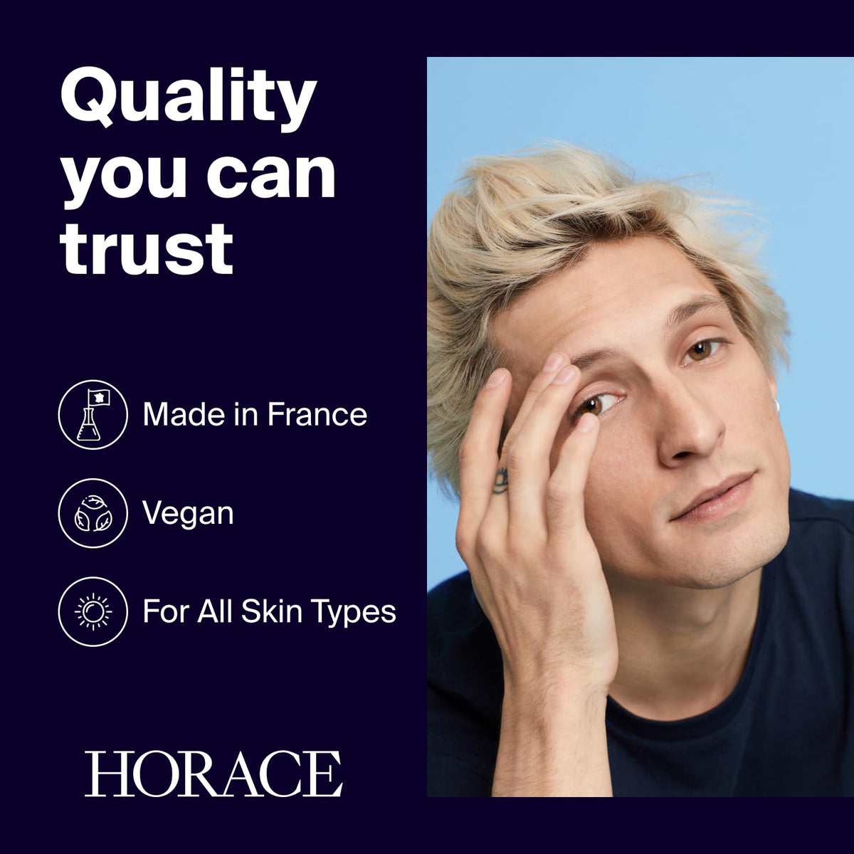 HORACE Rich Face Moisturizer for Men - HORACE Official Imagery - 6