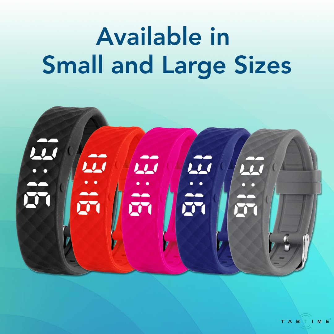Tabtime Vibrating Alarm Reminder Watch - with up to 10 Personal Alarms - View 6
