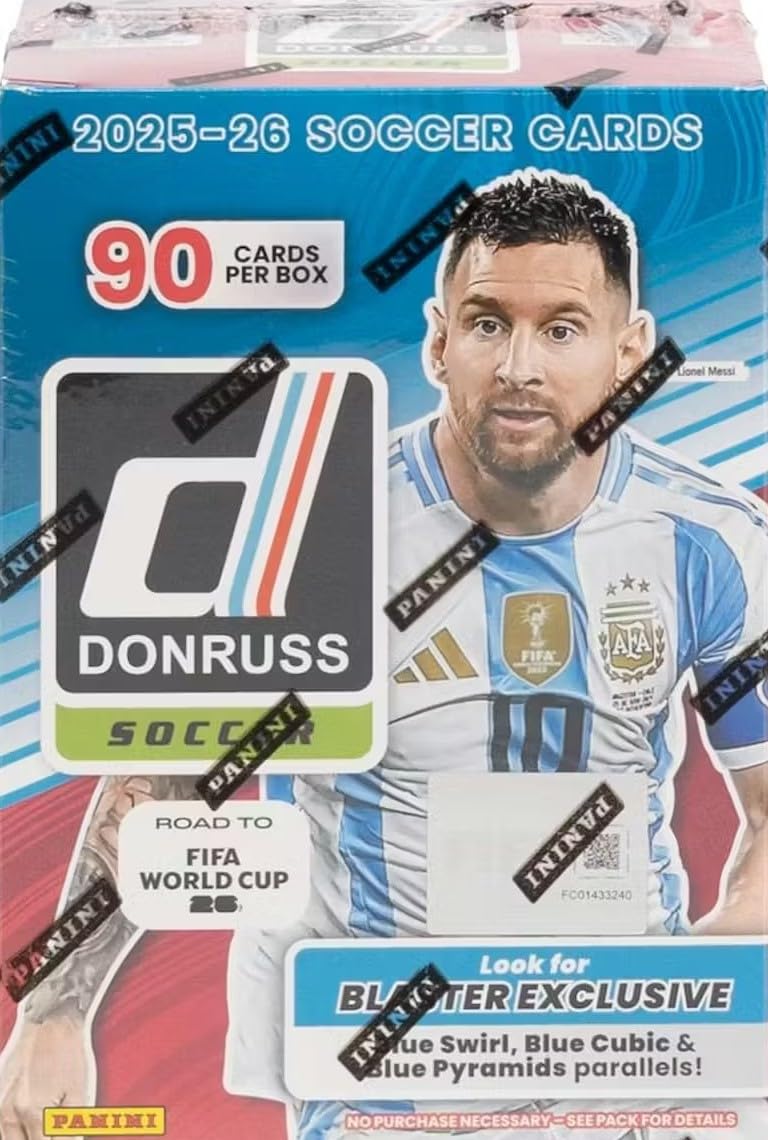 2025-26 Panini Donruss Road to FIFA World Cup Soccer Retail - Product Imagery