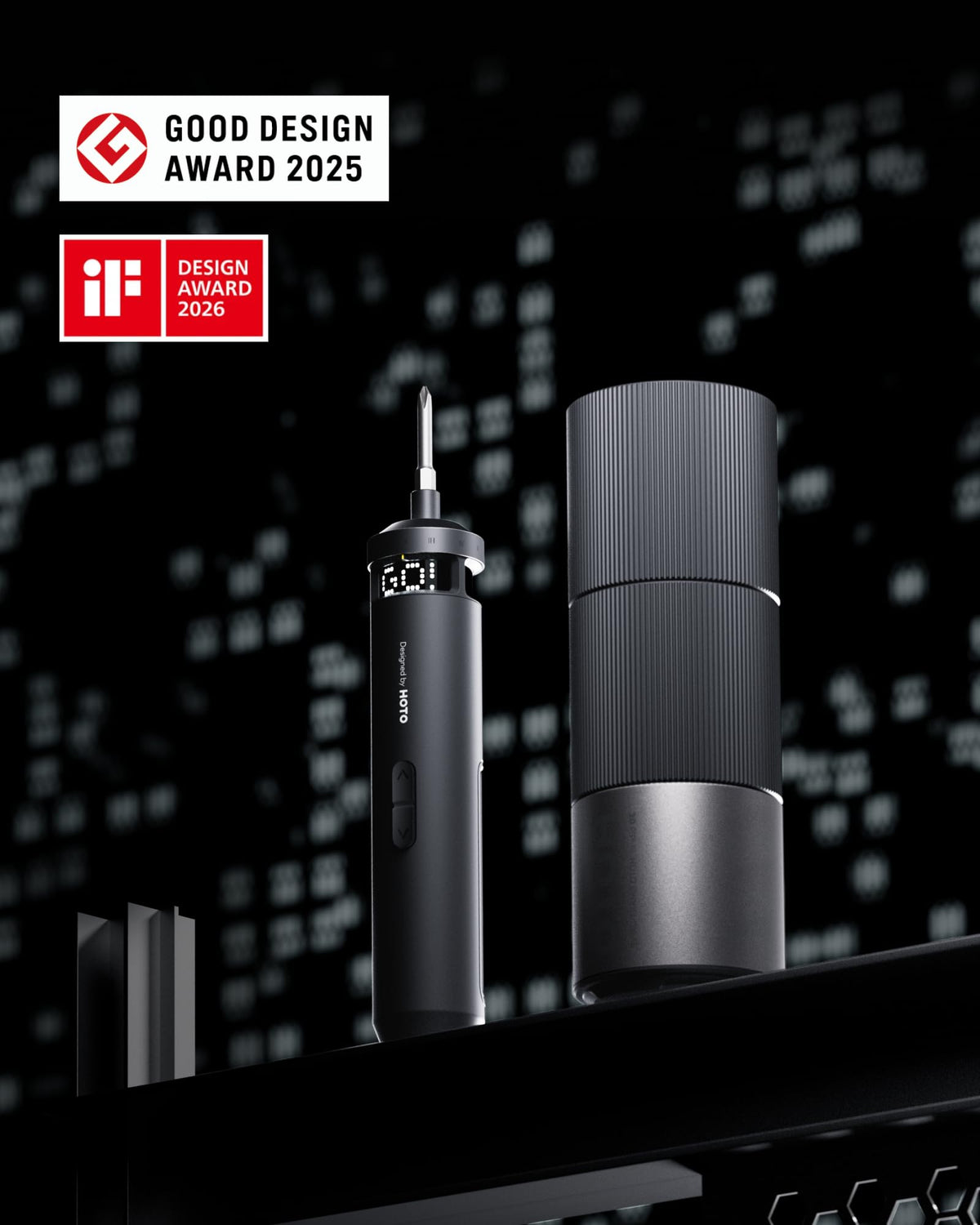 HOTO PixelDrive Electric Screwdriver Rechargeable Cordless - HOTO Official Imagery - 8