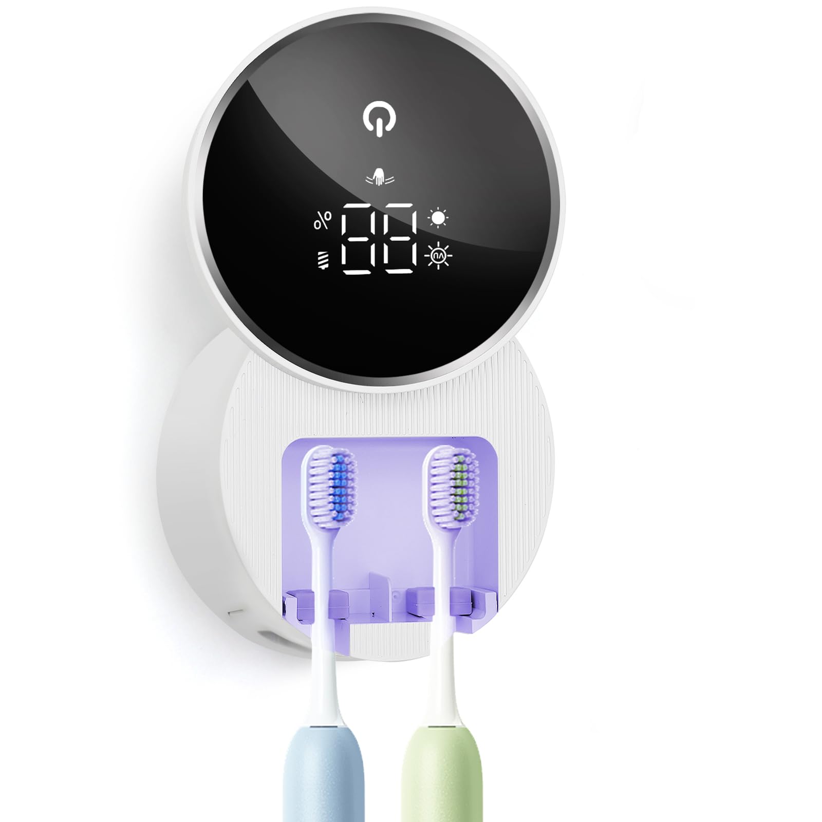 UV Toothbrush Sanitizer and Holder, WONICO Smart Tooth Brush Hold - WONICO Official Product View 1