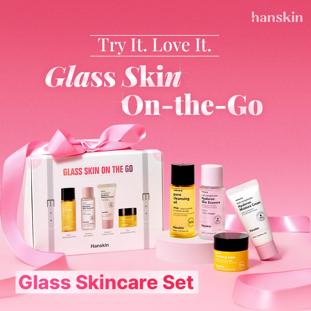Hanskin Glass Skin On the Go Kit Travel Friendly Hydrating - Hanskin Official Imagery - 3