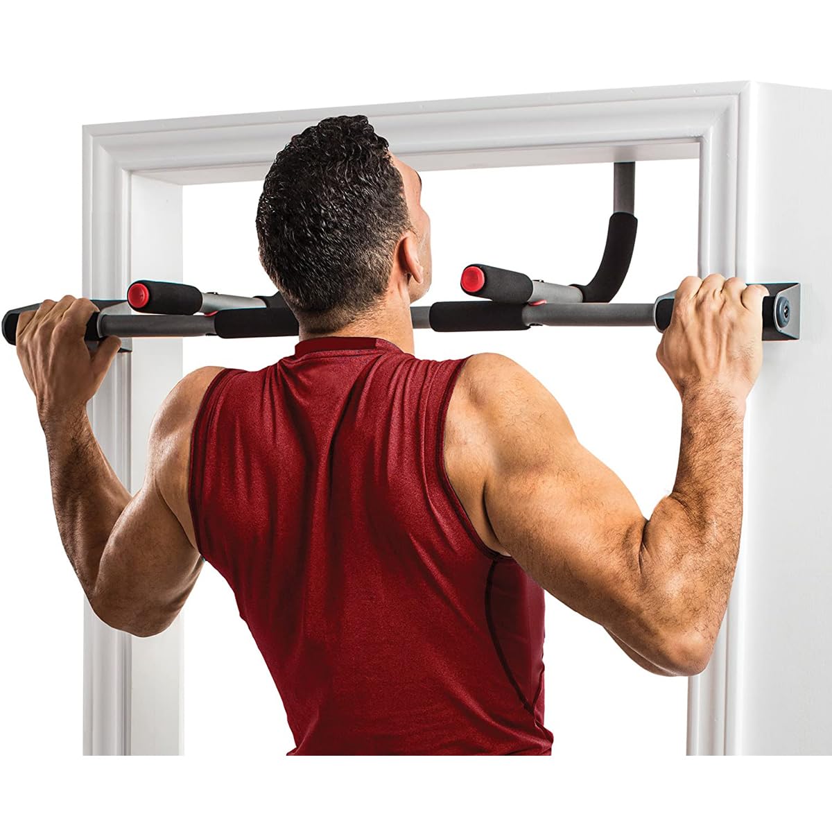 Perfect Fitness Multi Gym Doorway Pull Up Bar and Portable - Perfect Fitness Official Imagery - 4