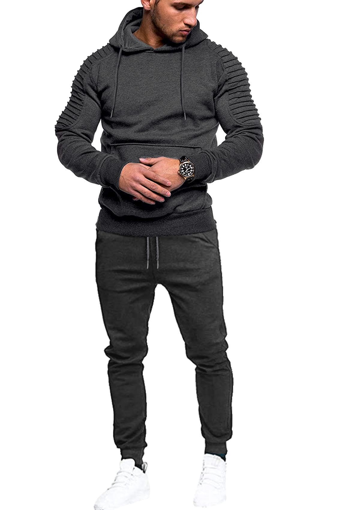 COOFANDY Men s Tracksuit 2 Piece Hoodie Sweatsuit Sets - COOFANDY Official Imagery - 8