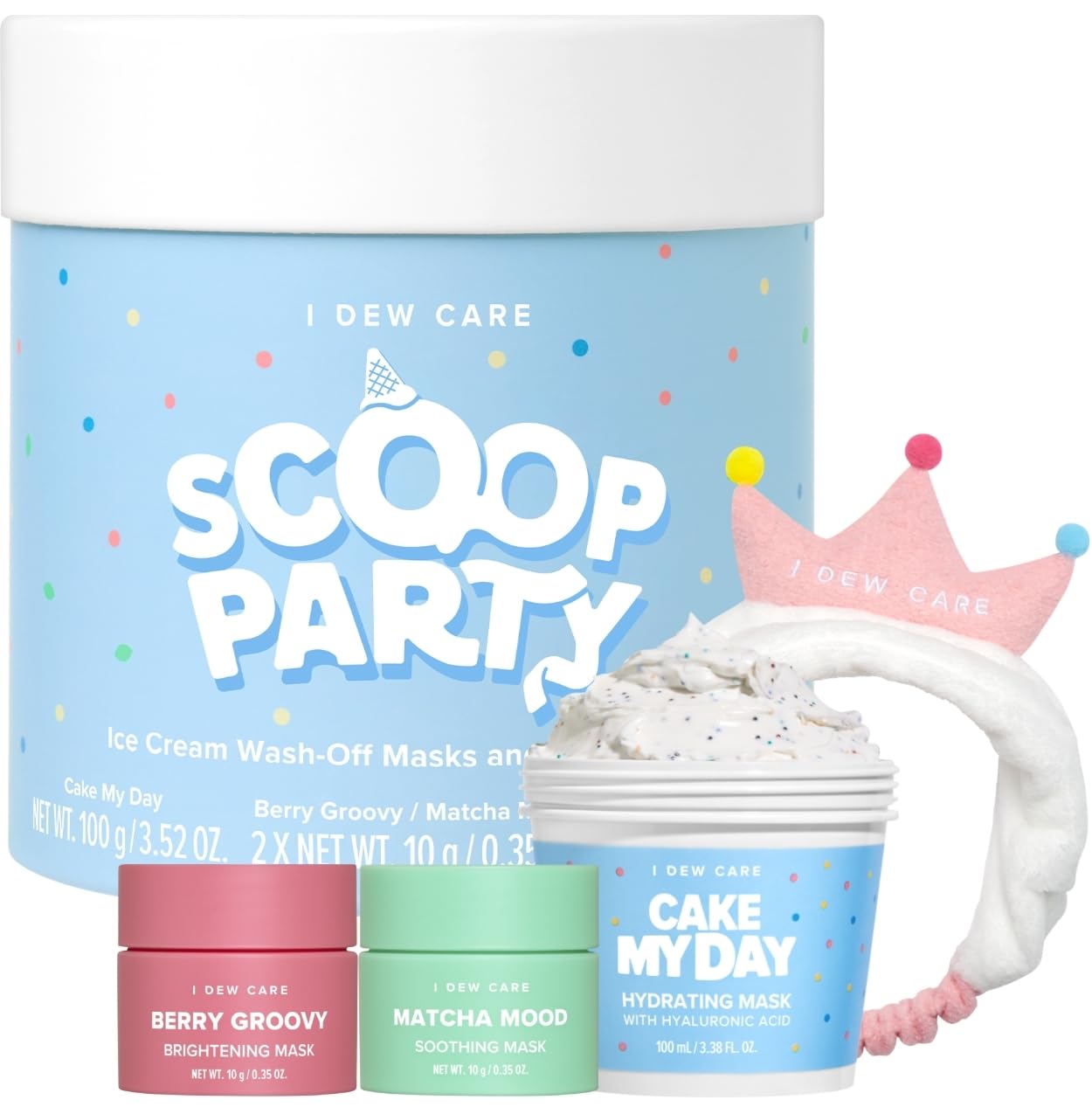 I DEW CARE Wash Off Face Mask Set - I DEW CARE