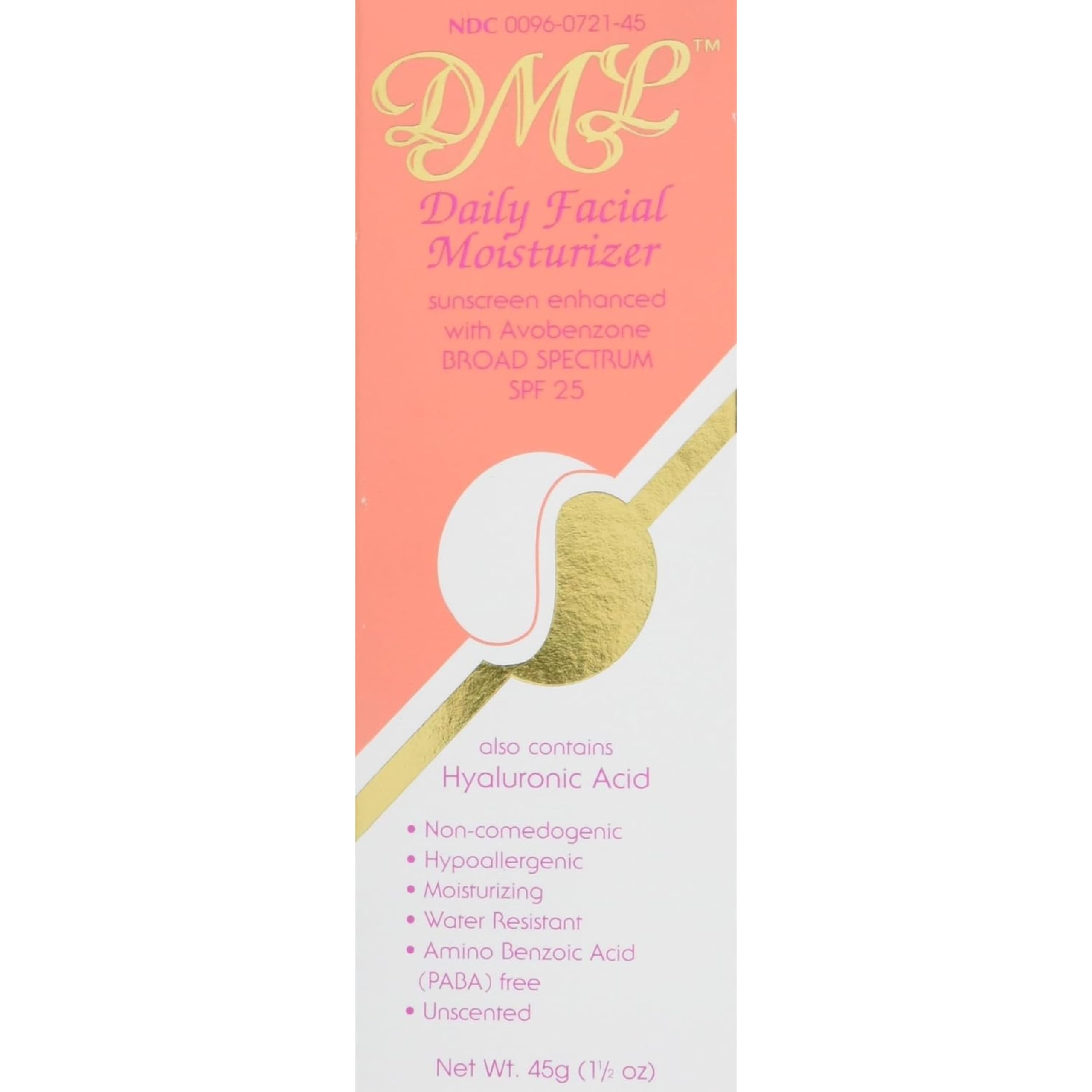 DML Facial Moisturizer SPF 25 1 5 Oz - DML Official Imagery - 1