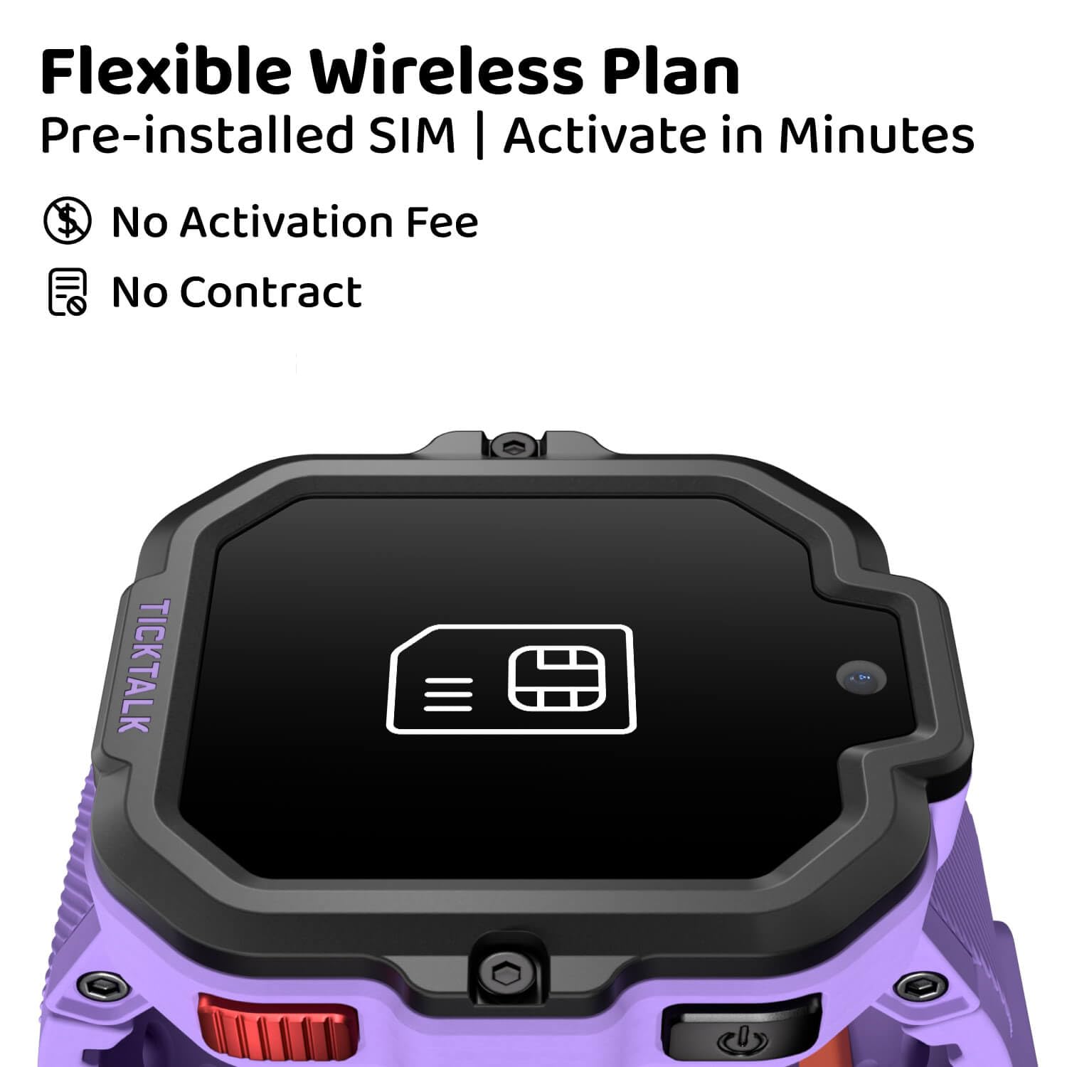 TickTalk5 Kids Smart Watch with GPS Tracker, Calls, Texts & SOS Ages 3 - View 9